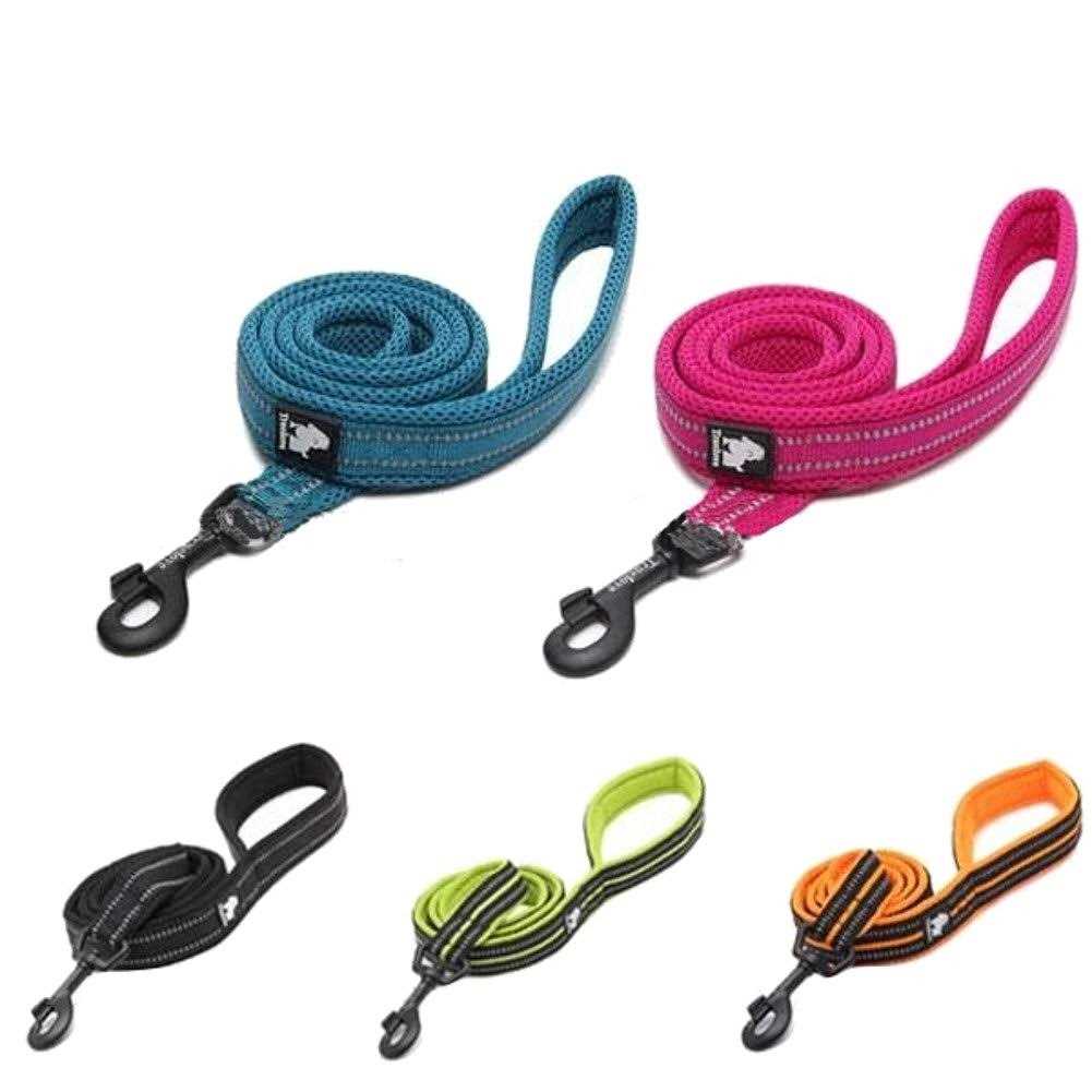 Chai’s Choice Premium Outdoor Adventure Padded 3M Polyester Reflective Dog Leash - Healthber