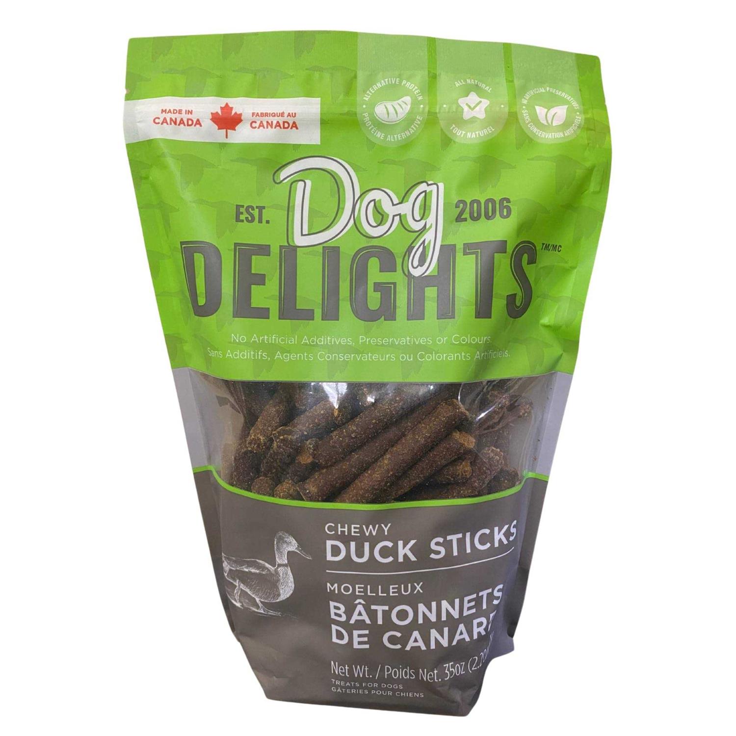 Dog Delights Chewy Duck Sticks - Healthber