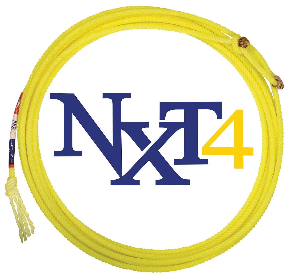 Classic NXT4 Heel Rope, 35', Yellow - Healthber