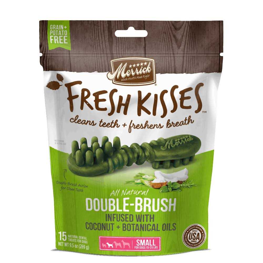 Merrick Fresh Kisses Dental Dog Treats - Healthber