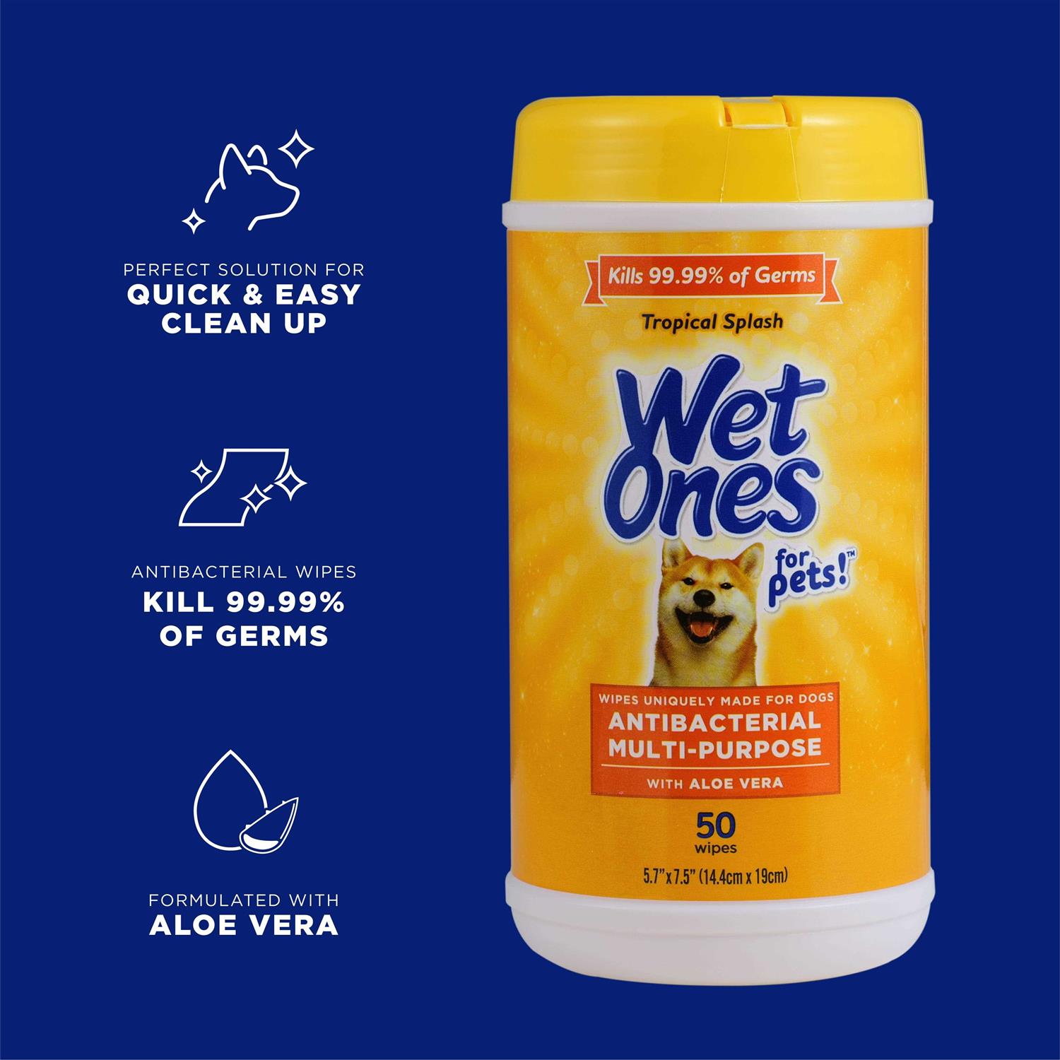 Wet Ones Puppy Wipes for Dogs - Healthber