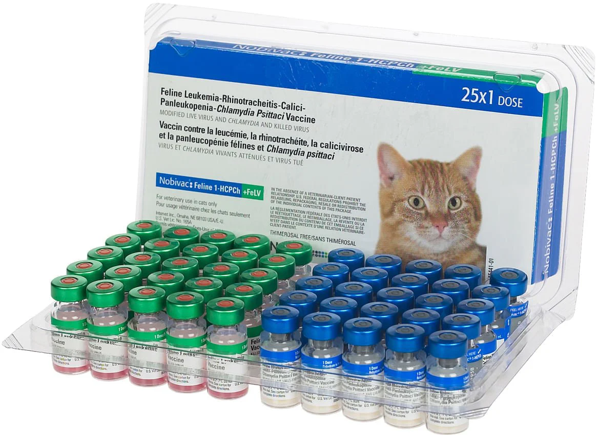 Nobivac Feline 1-HCPCh+FeLV - Healthber