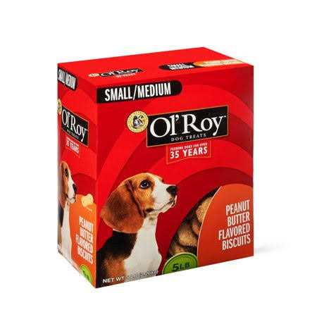 Ol’ Roy Peanut Butter Flavored Biscuits - Healthber