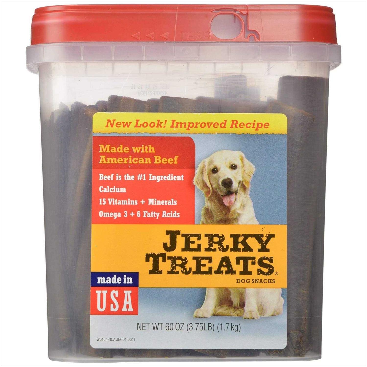 Jerky Treats Tender Beef Strips Dog Snacks - Healthber