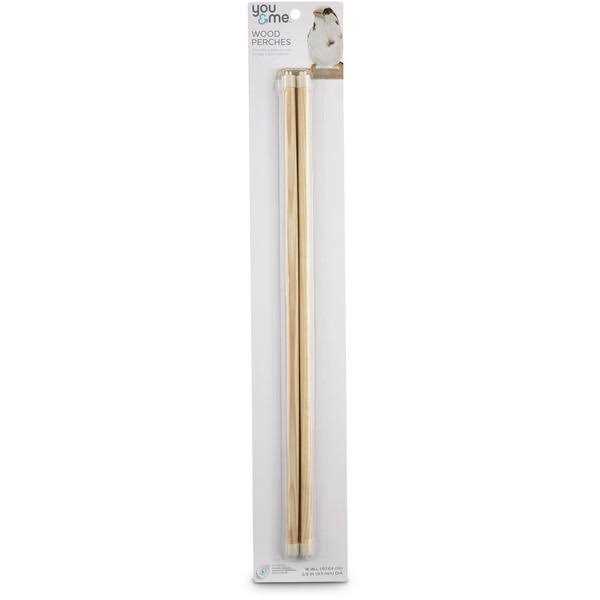 You & Me Wood 16 Bird Perch - Healthber