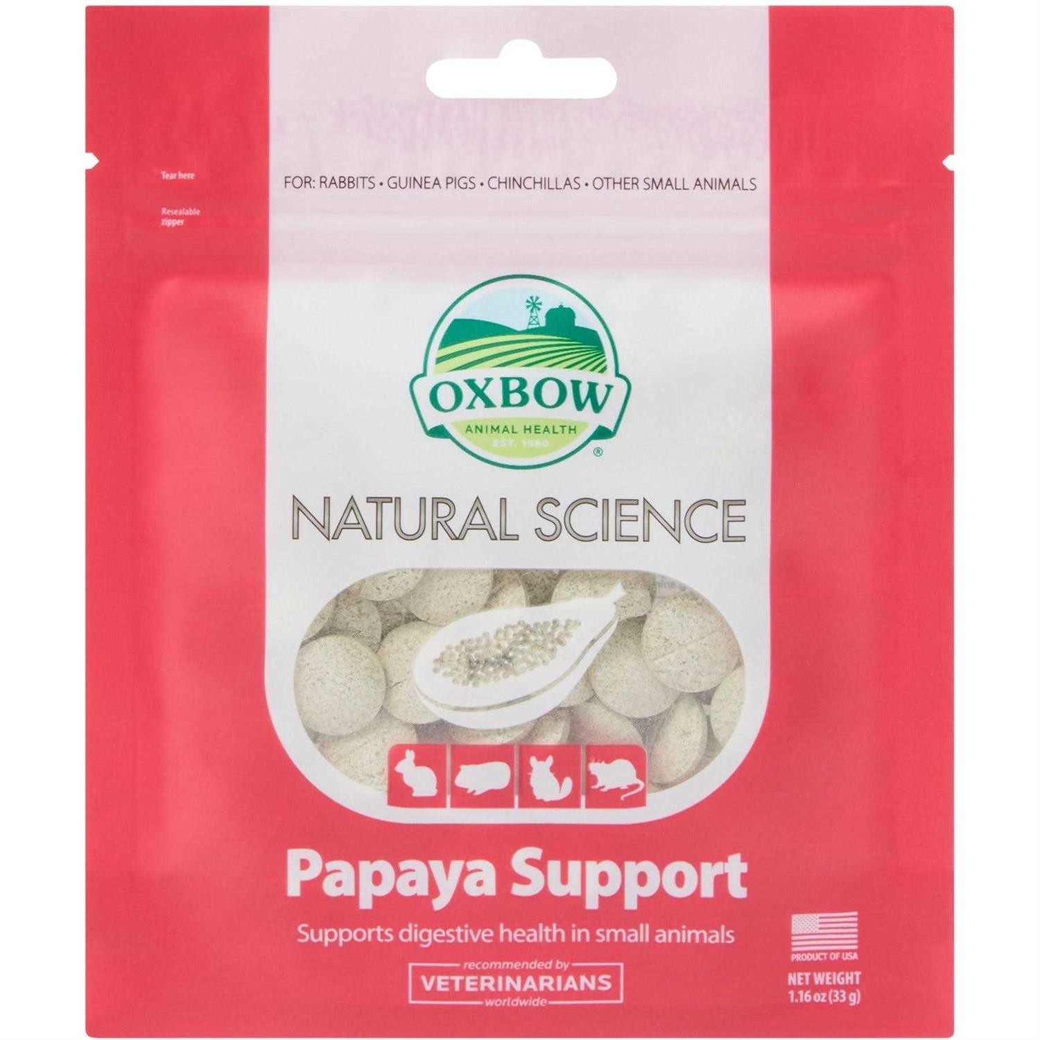 Oxbow Animal Health Natural Science Papaya Support - Healthber