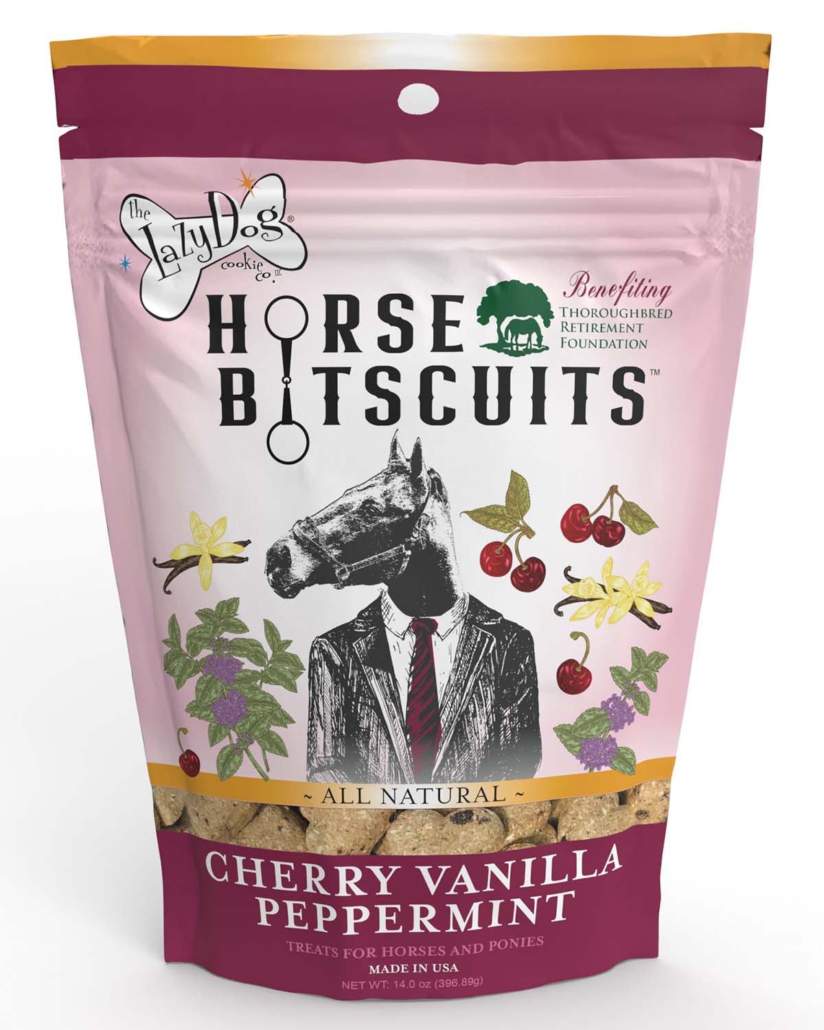 Cherry Vanilla Peppermint Horse Bitscuits - Healthber