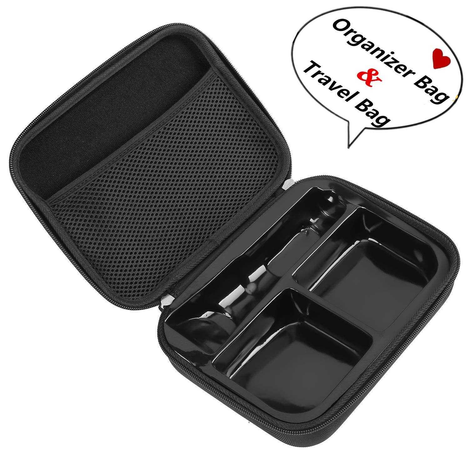 Sminiker Low Noise Cat and Dog Clippers Rechargeable Cordless Pet Clippers Grooming Kit with Storage Bag 5 Speed Professional Animal Clippers Pet Gro - Healthber