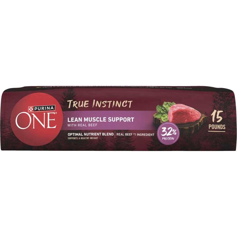 Purina ONE Dog Food Adult Lean Muscle Support - Healthber