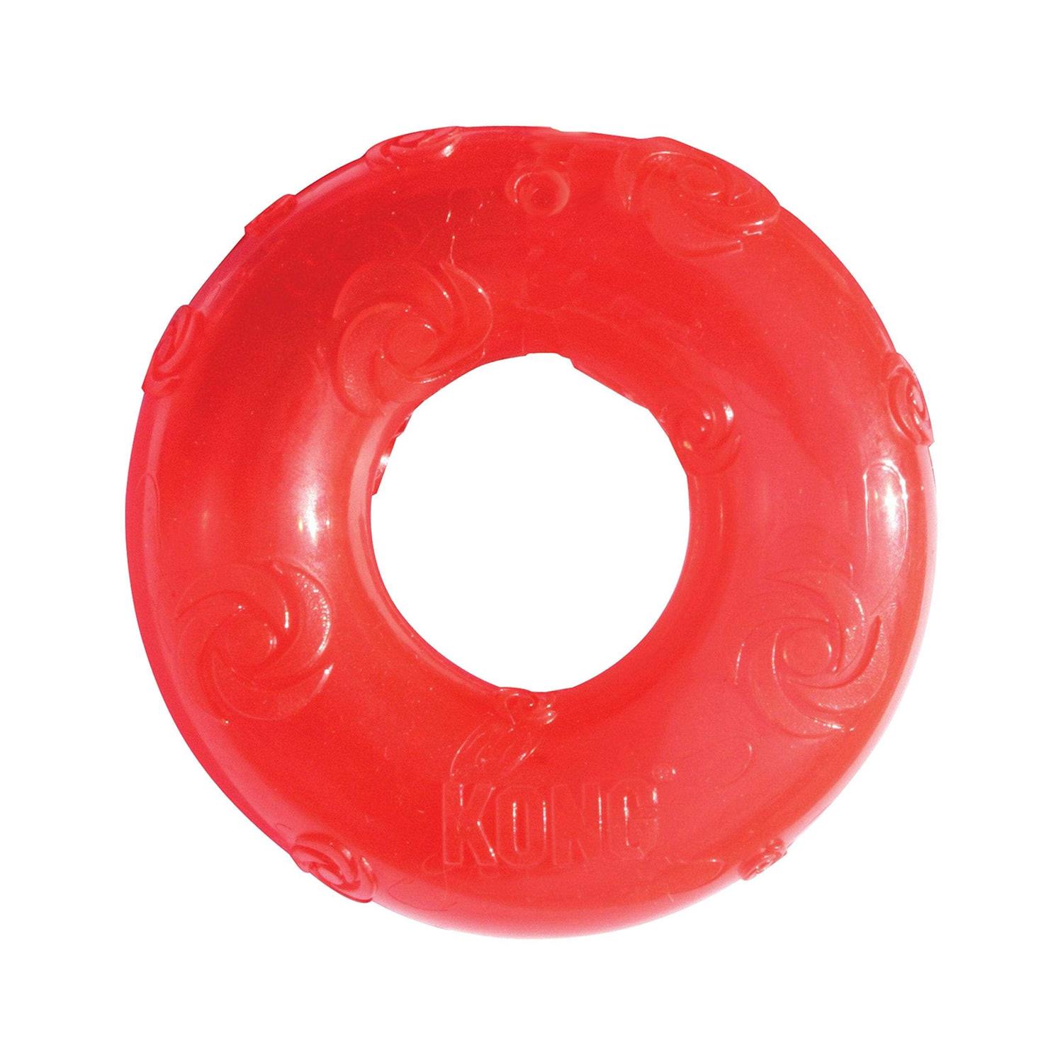 KONG Squeezz Ring Dog Toy - Healthber