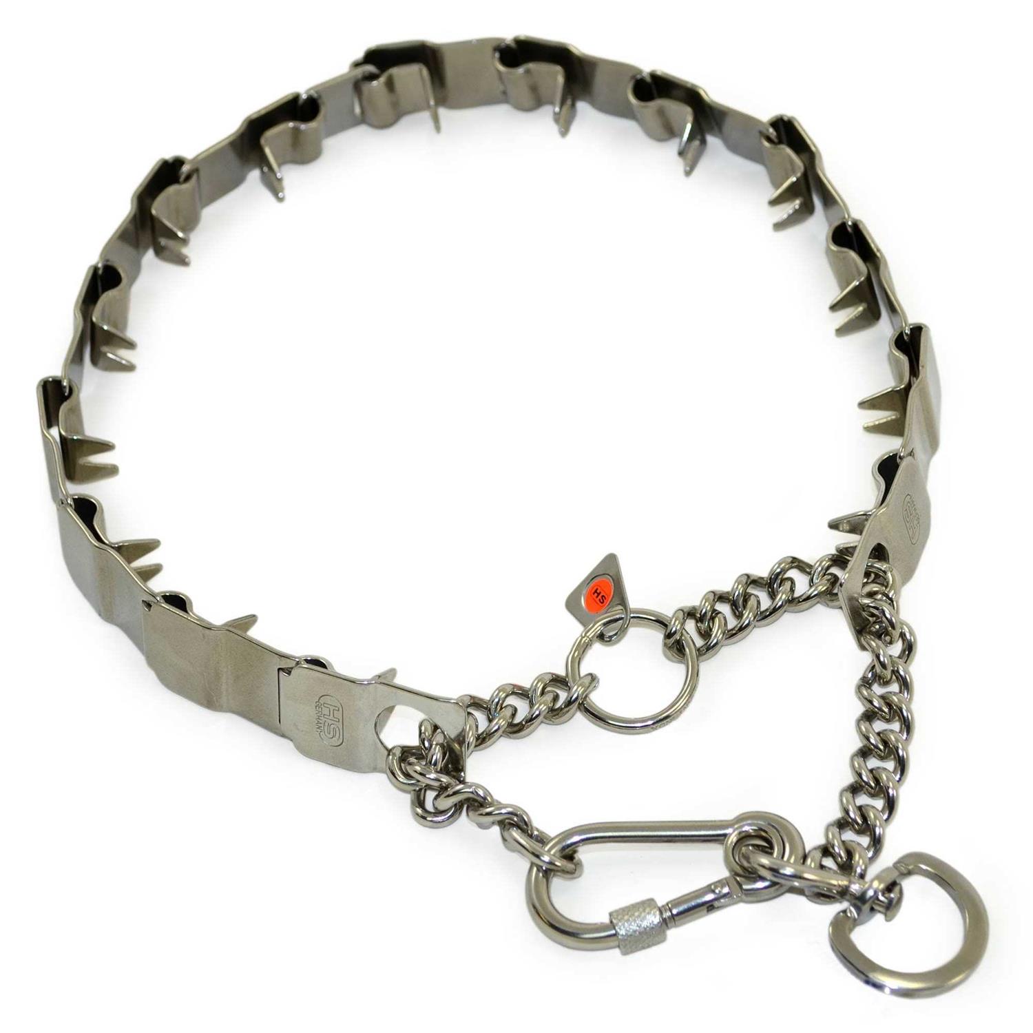 Herm Sprenger Neck-Tech Sport Martingale Stainless Steel Collar with Swivel - Healthber
