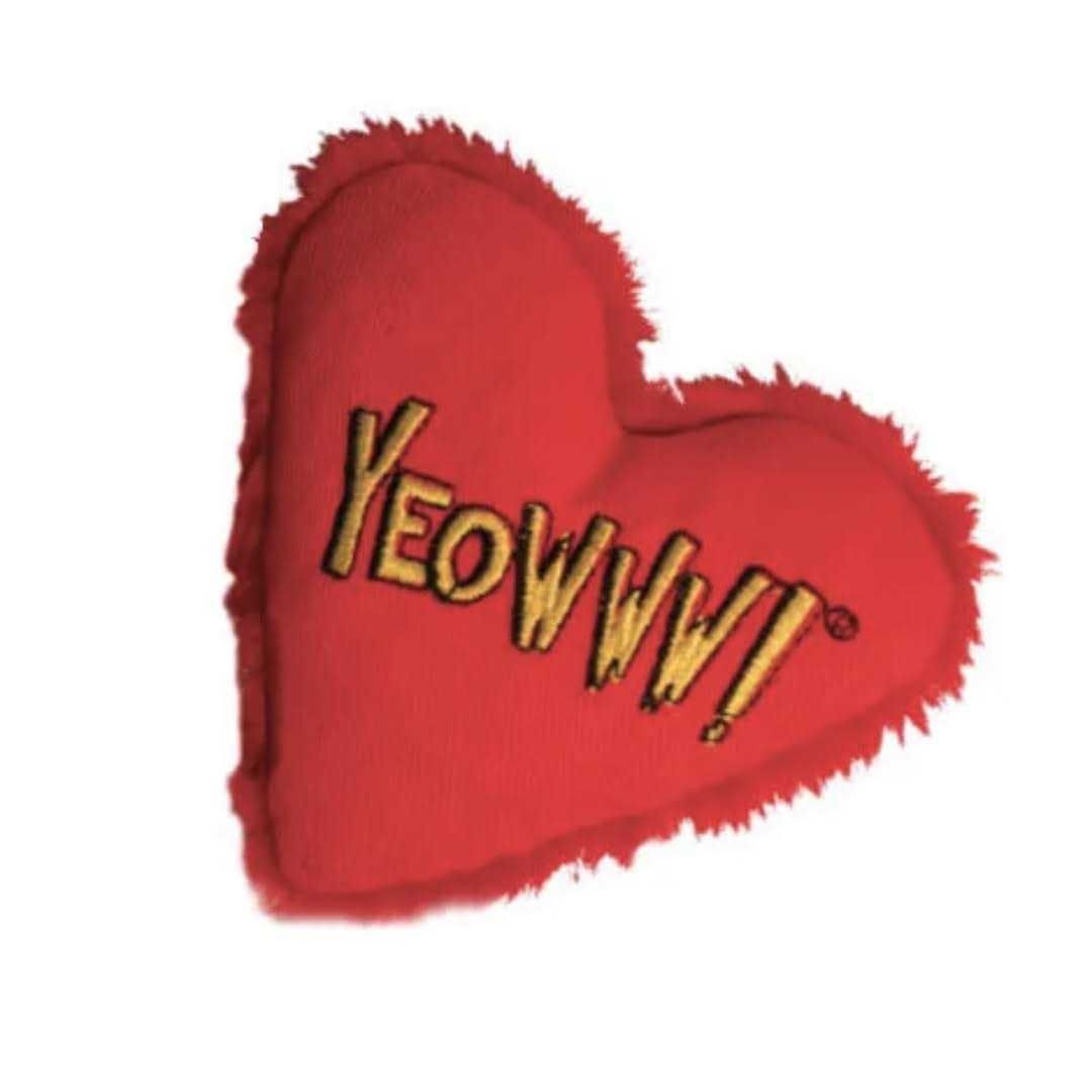 Yeowww! Hearrrt Attack Catnip Toy - Healthber