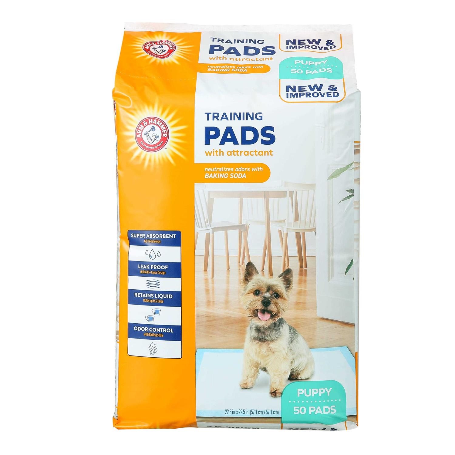 Arm & Hammer Dogs Puppy Training Pads with Attractant - Healthber
