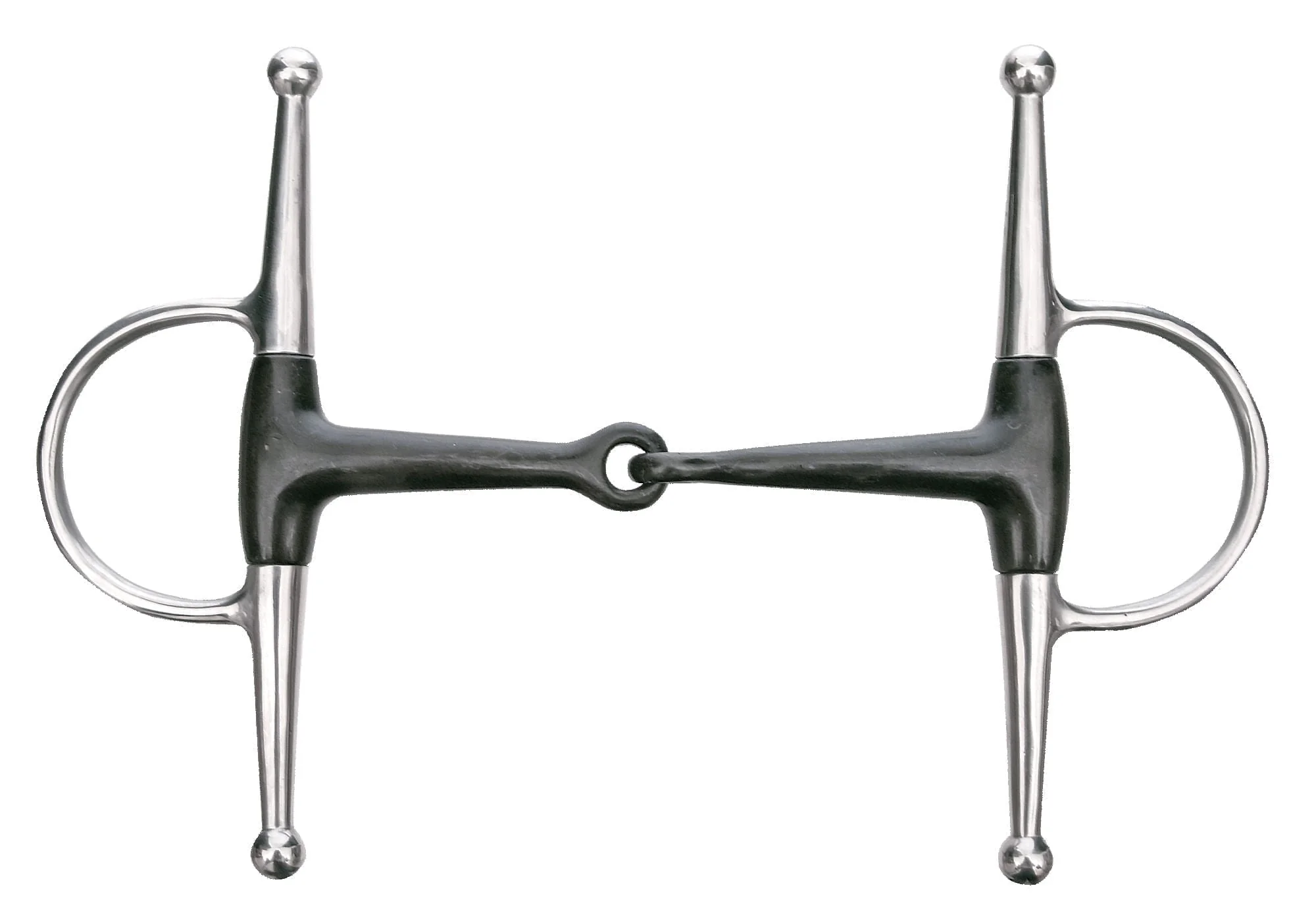 Weatherbeeta Korsteel Sweet Iron Full Cheek Snaffle - Healthber