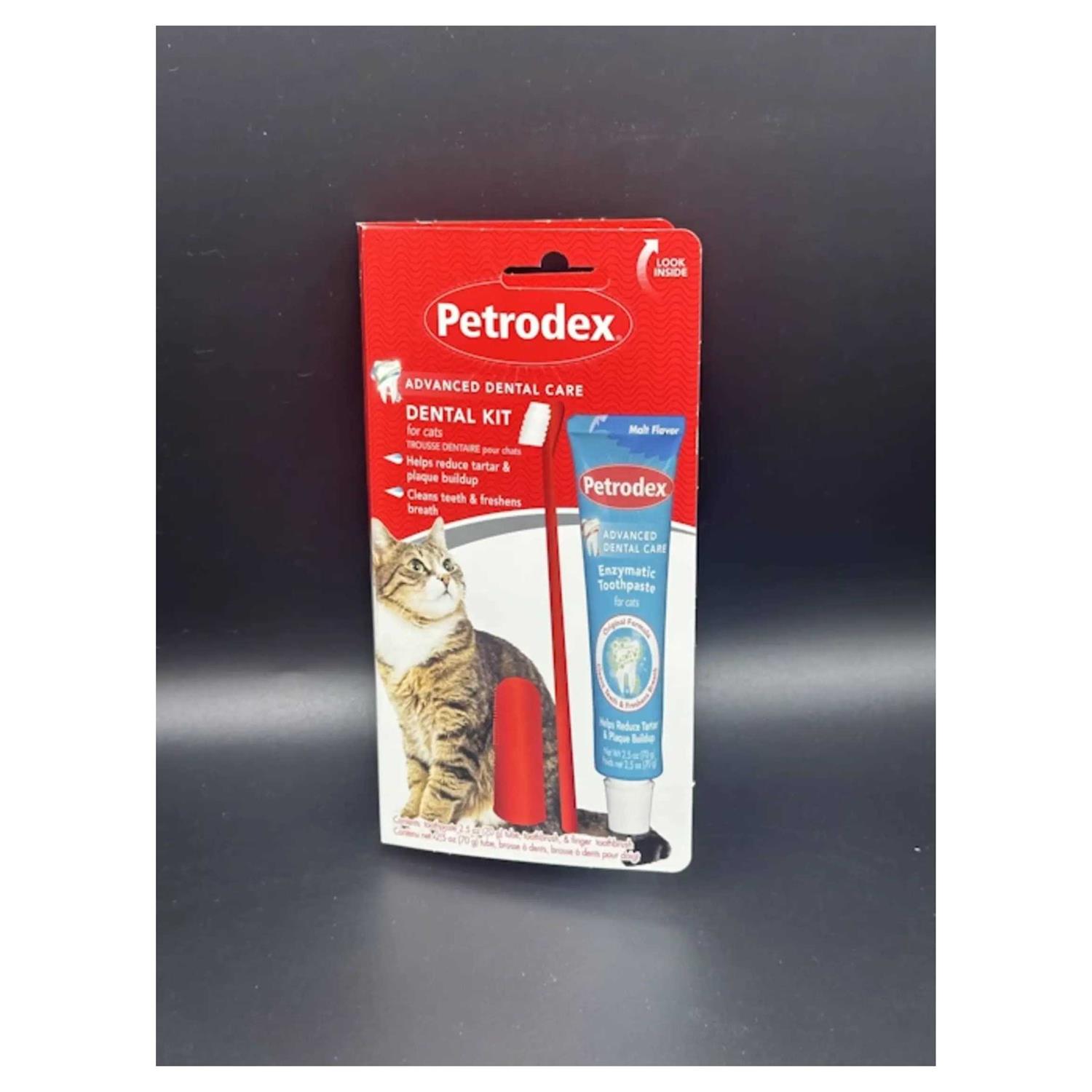 Sentry Petrodex Dental Kit for Cats - Healthber