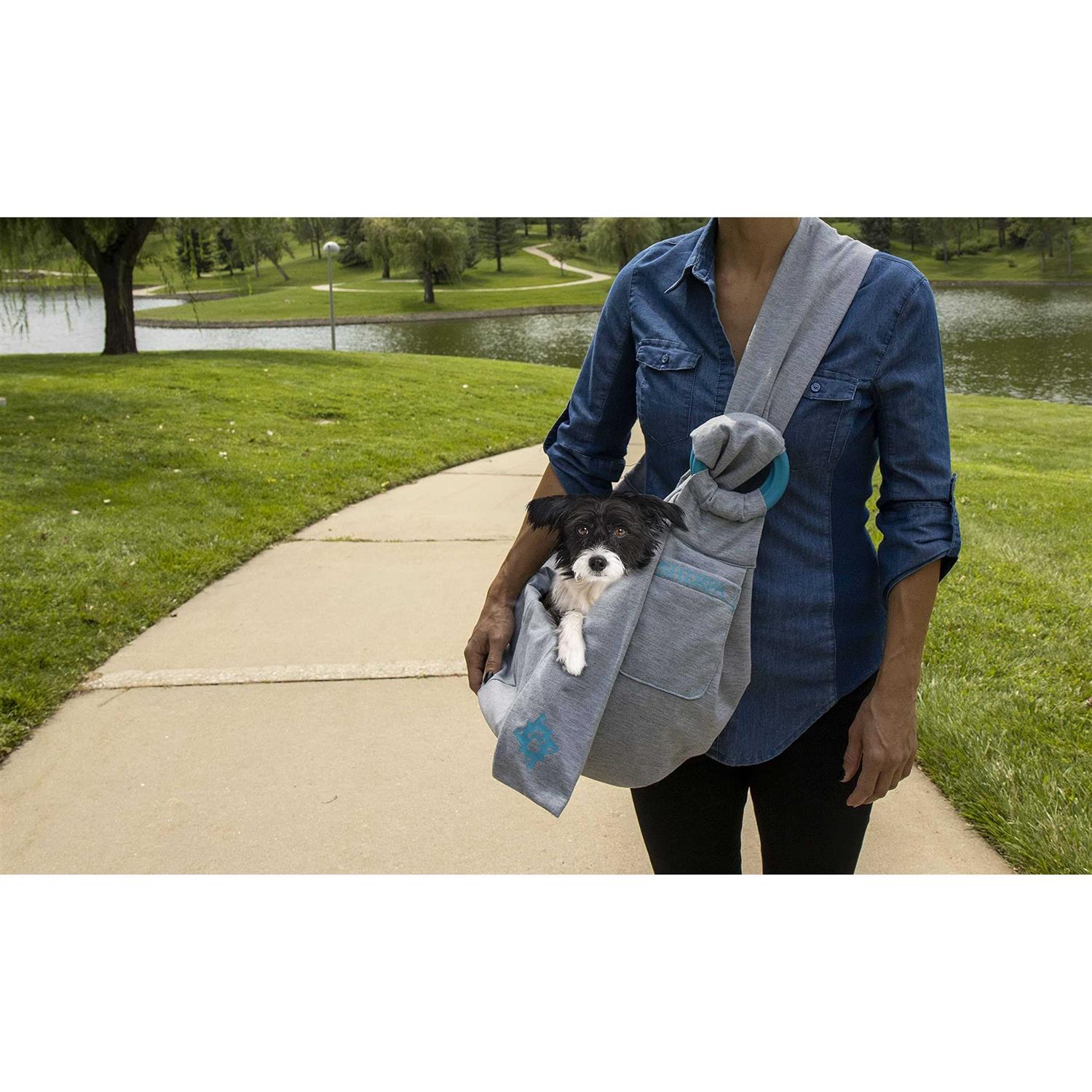 Sherpa Sling Hands Free Dog Carrier - Healthber