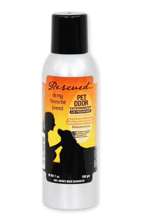 Pet Odor Exterminator Spray, Rescued, 7oz - Healthber