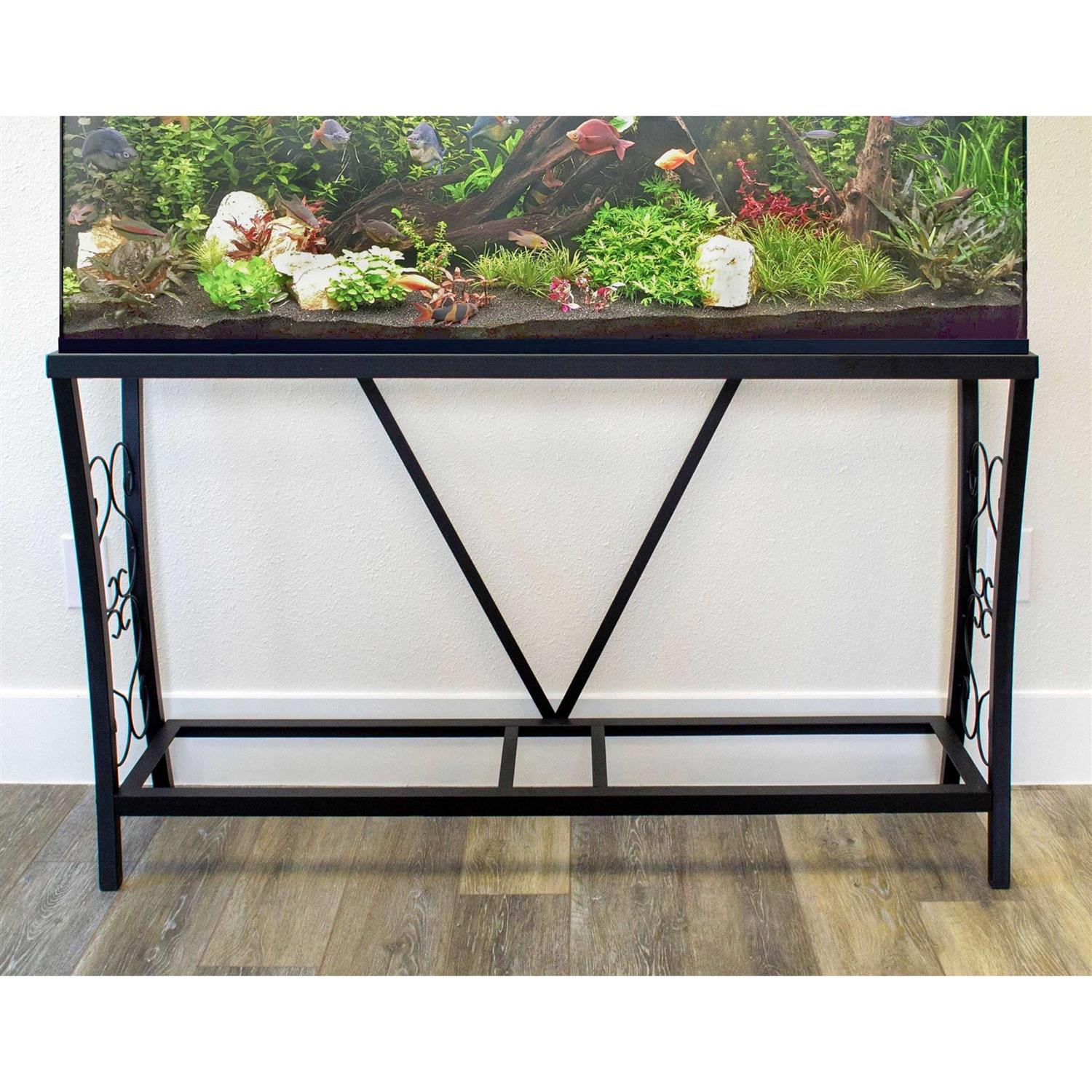 Aquatic Fundamentals Scroll Aquarium Stand - Healthber