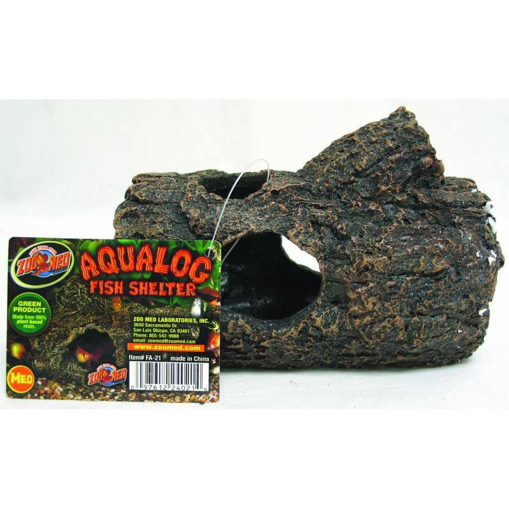 Zoo Med Aqualog Fish Shelter - Healthber