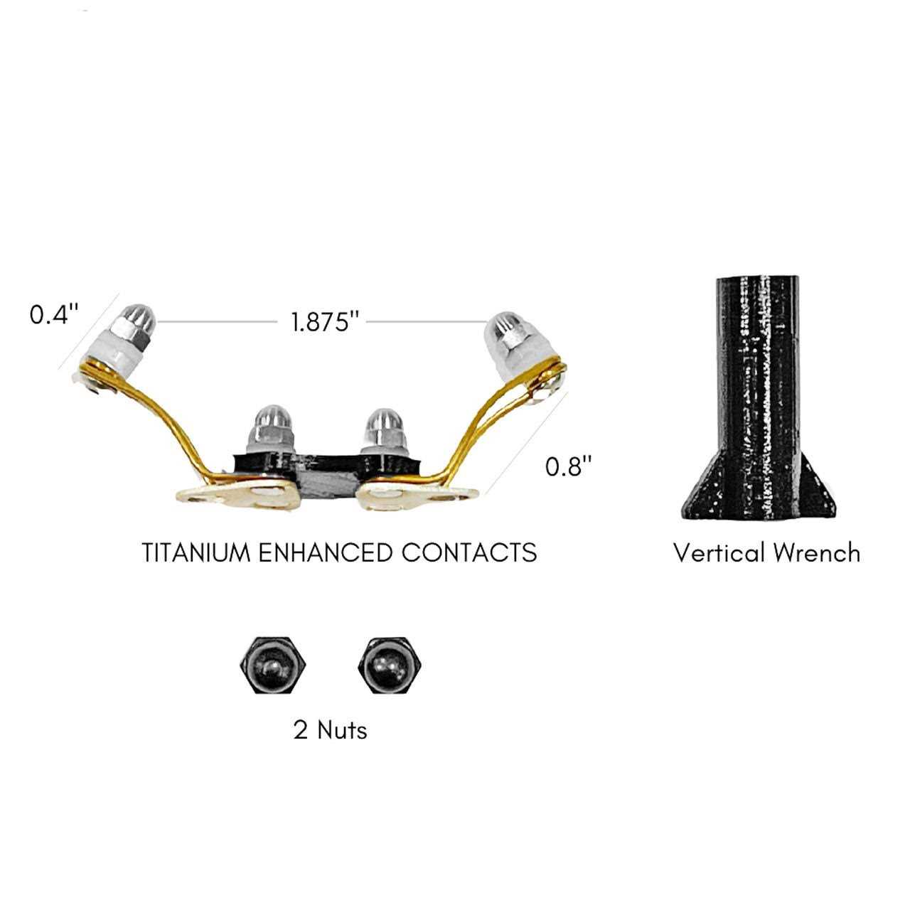 Dogtra Titanium Enhanced Contact Point - Healthber
