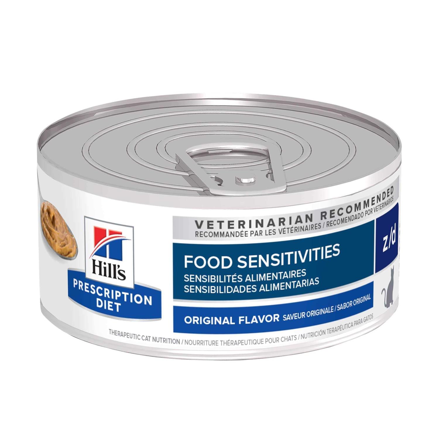 Hill’s Prescription Diet z/d Skin/Food Sensitivities Original Canned Cat Food - Healthber