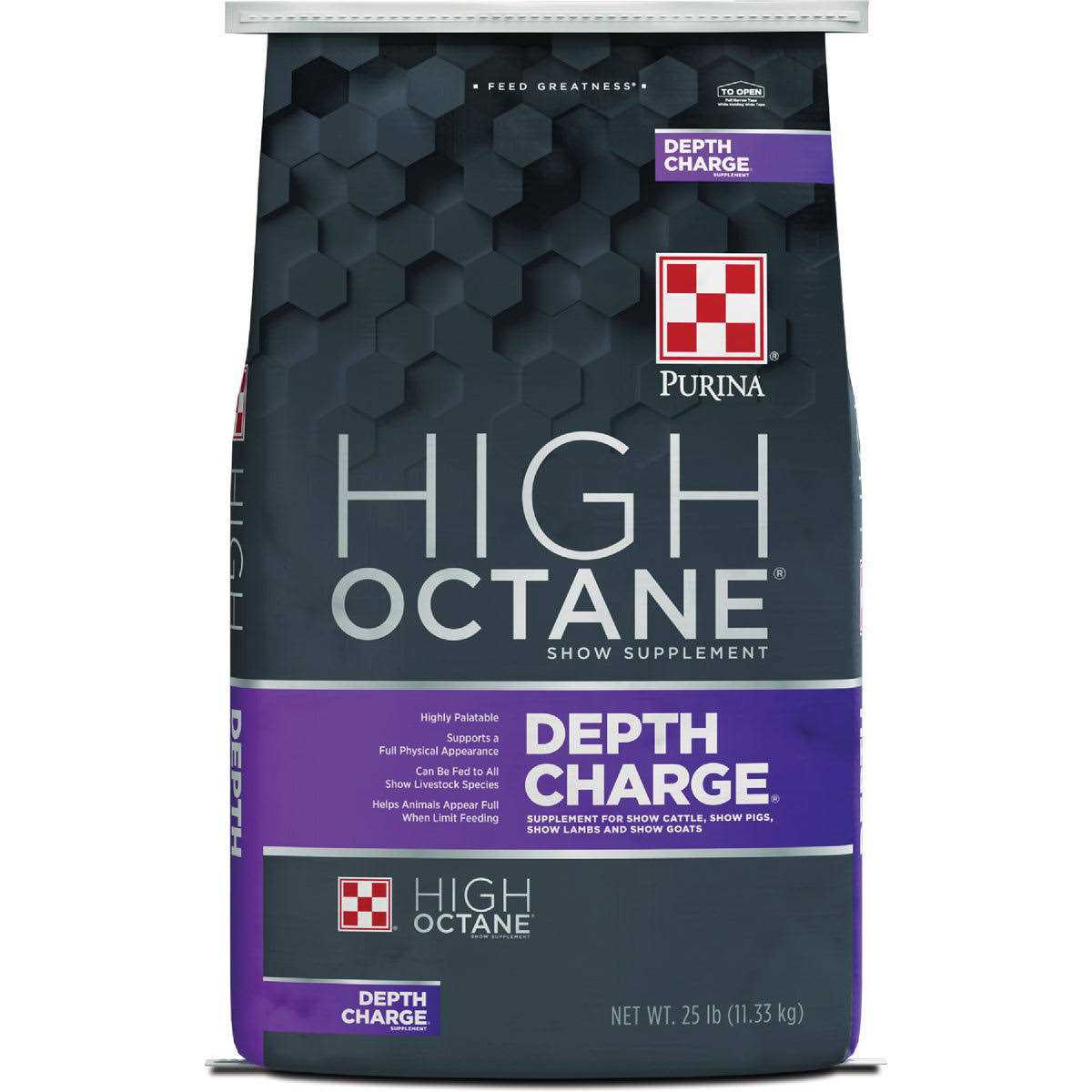 50 lb Purina High Octane Depth Charge Show Supplement - Healthber
