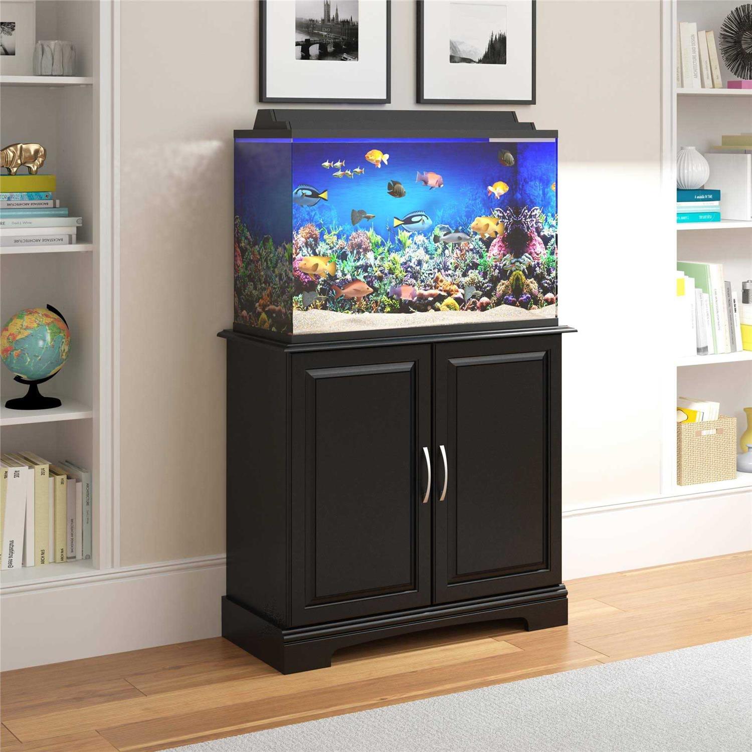 Ameriwood Home Alta Vista 29 37 Gallon Aquarium Stand - Healthber