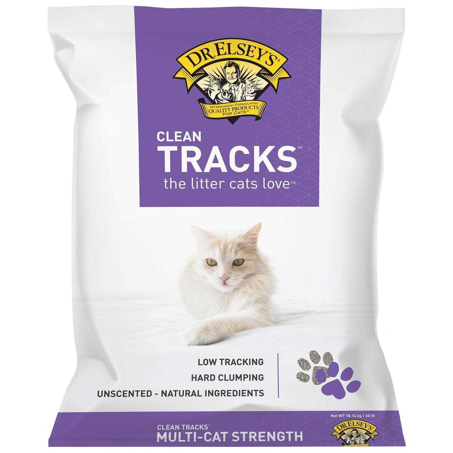 Dr. Elsey’s Clean Tracks Clumping Clay Cat Litter - Healthber