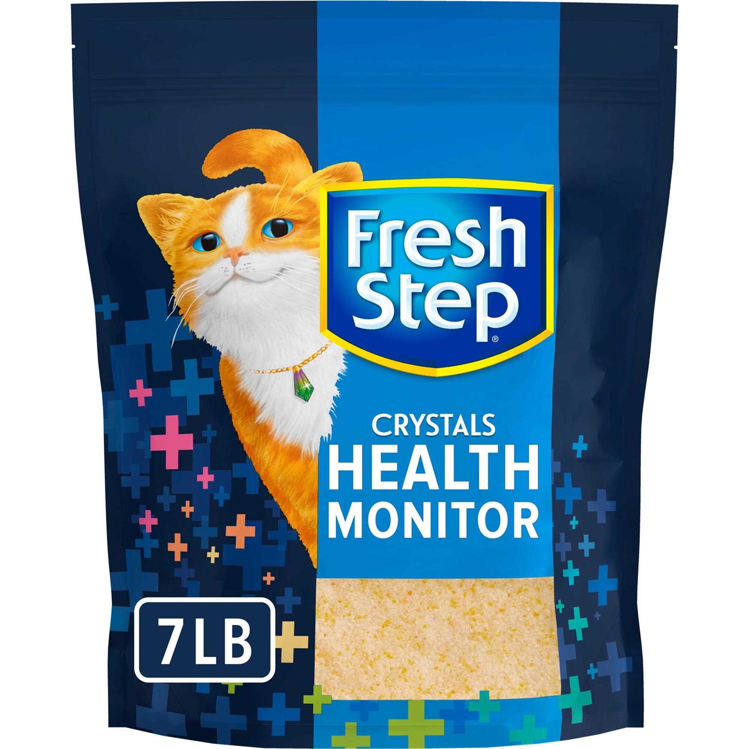 Fresh Step Crystals Health Monitor Cat Litter - Healthber