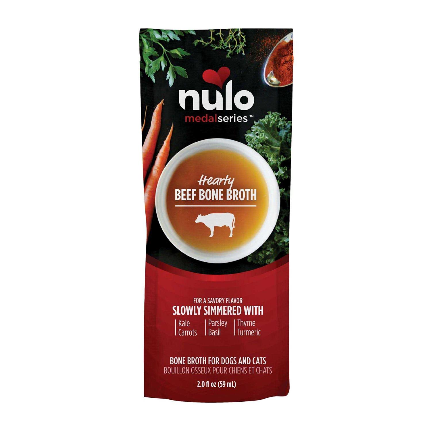 Nulo MedalSeries All Life Stage Bone Broth Wet Dog & Cat Food Topper - Healthber