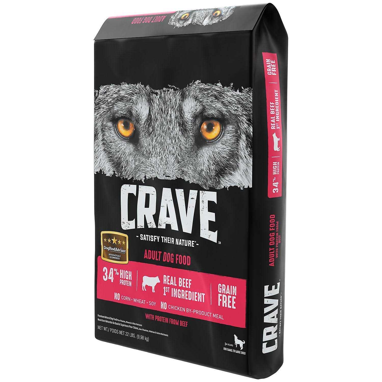 Crave Grain Free Adult Dry Dog Food with Protein - Healthber