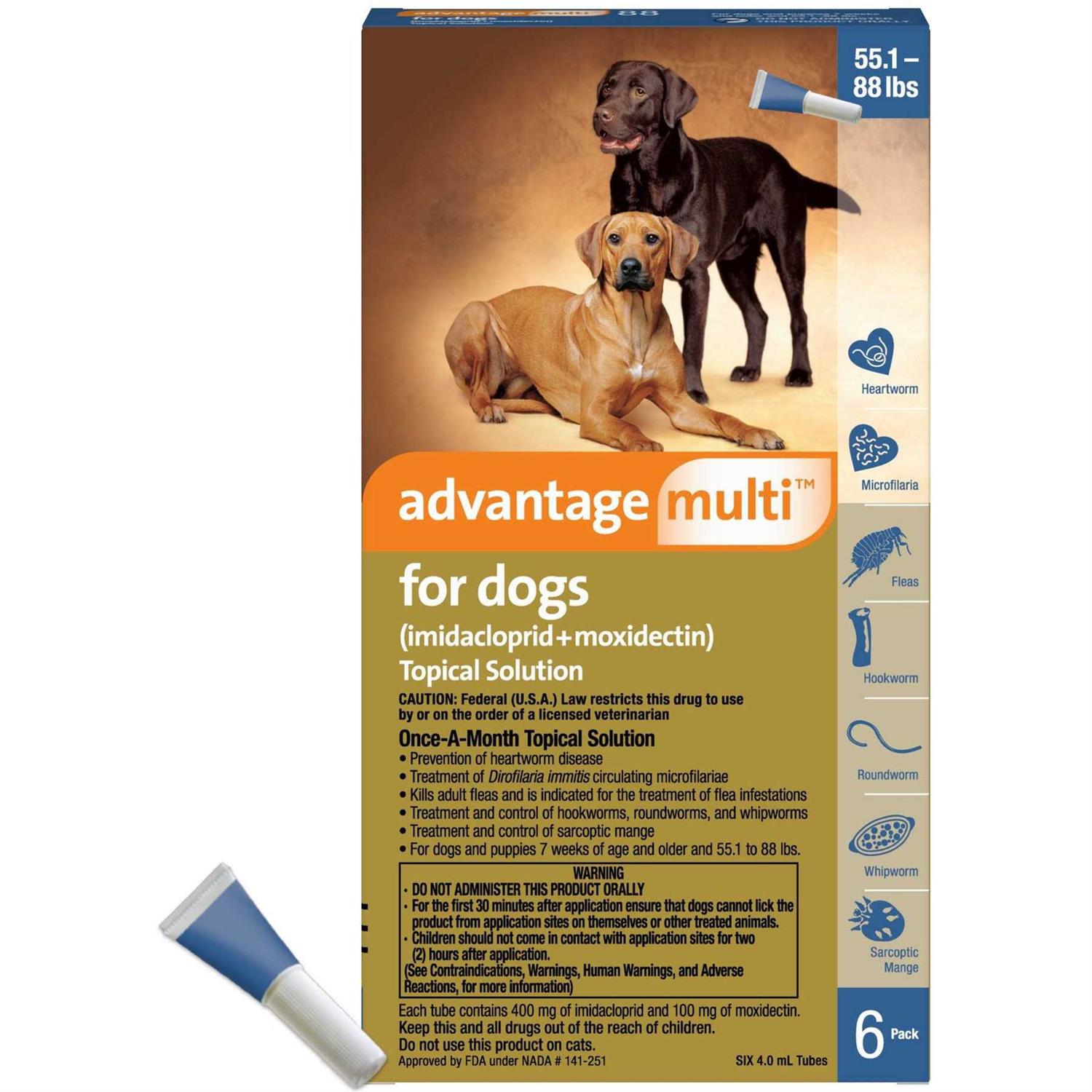 Advantage Multi for Dogs - Healthber