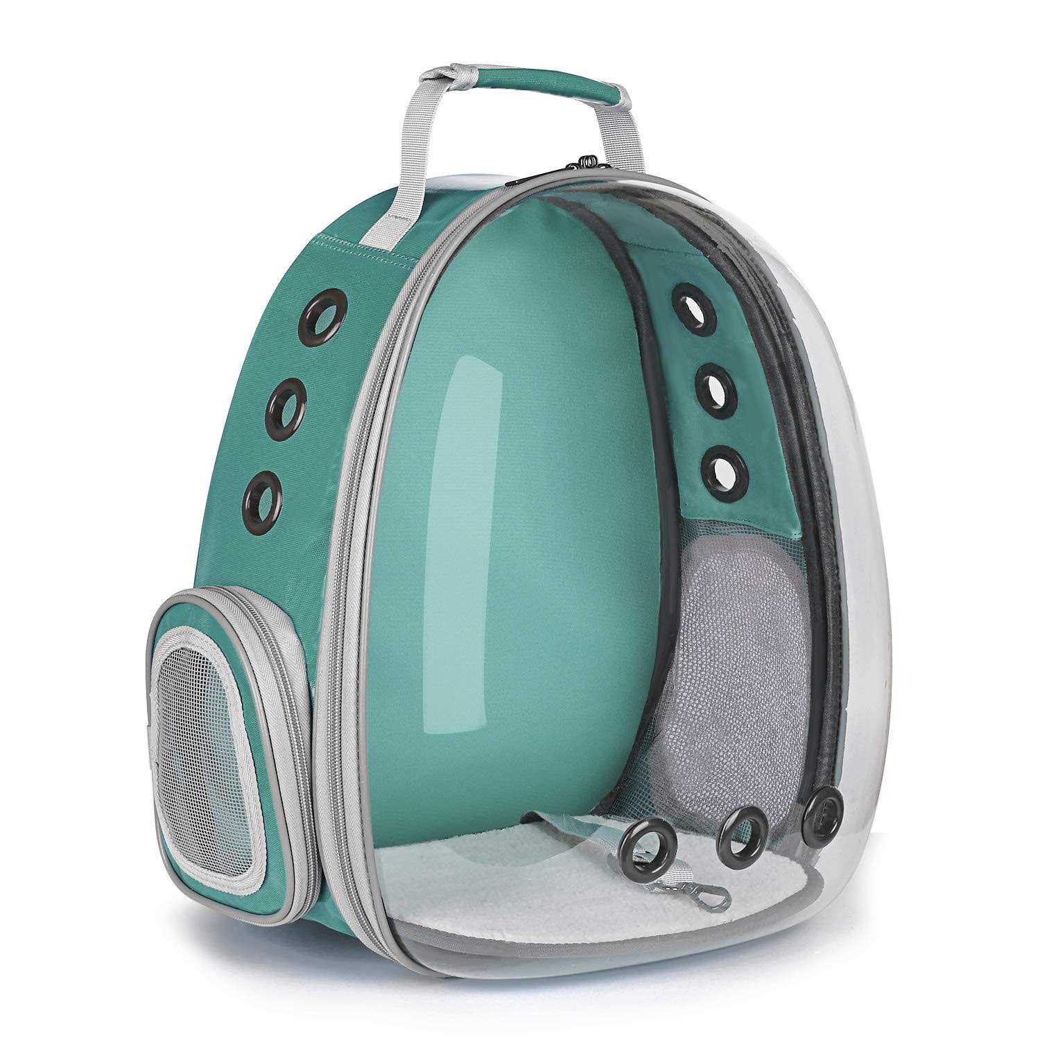 Lollimeow Pet Carrier Backpack, Bubble Backpack Carrier, Cats and Puppies,Airline-Approved - Healthber