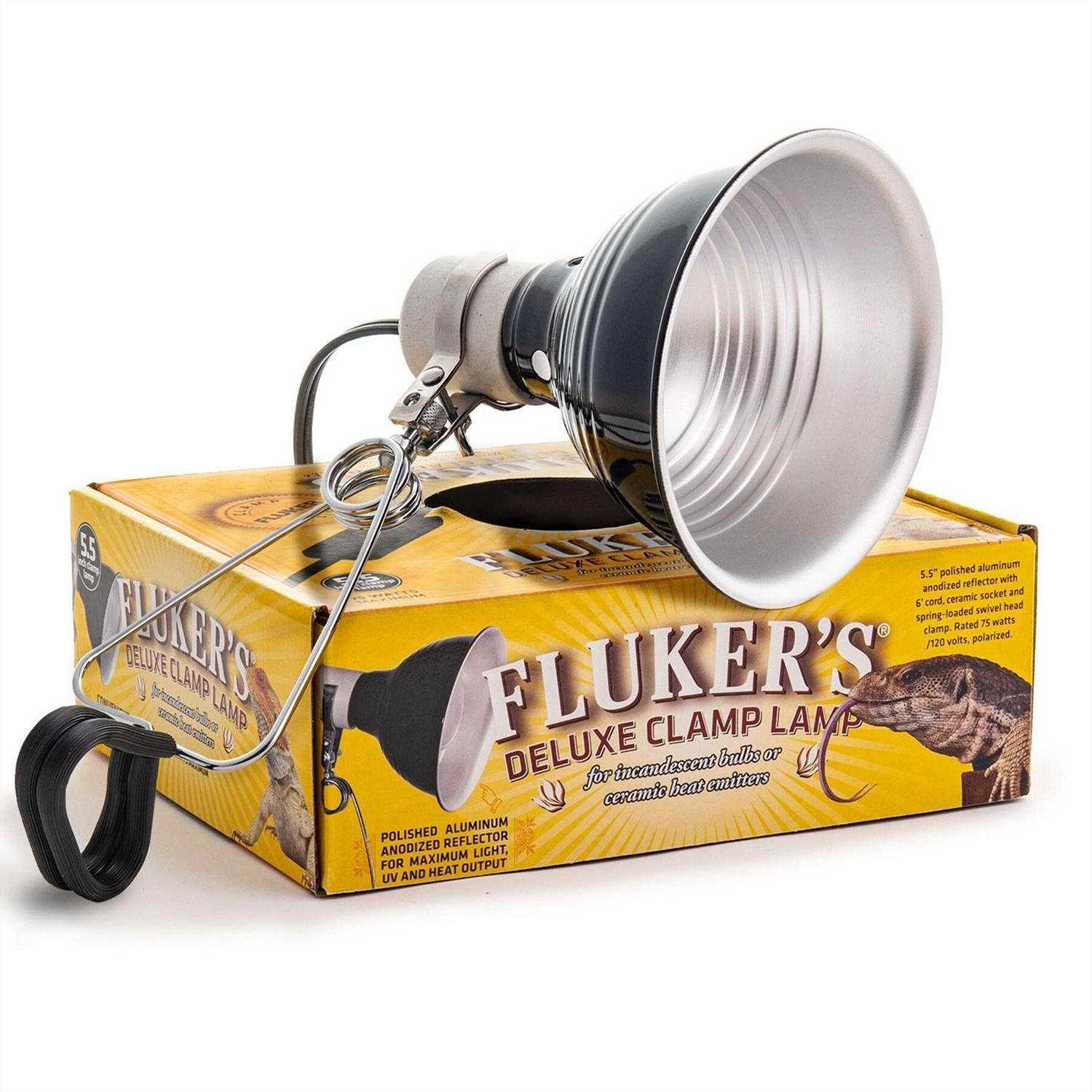 Fluker’s Clamp Lamp with Switch - Healthber