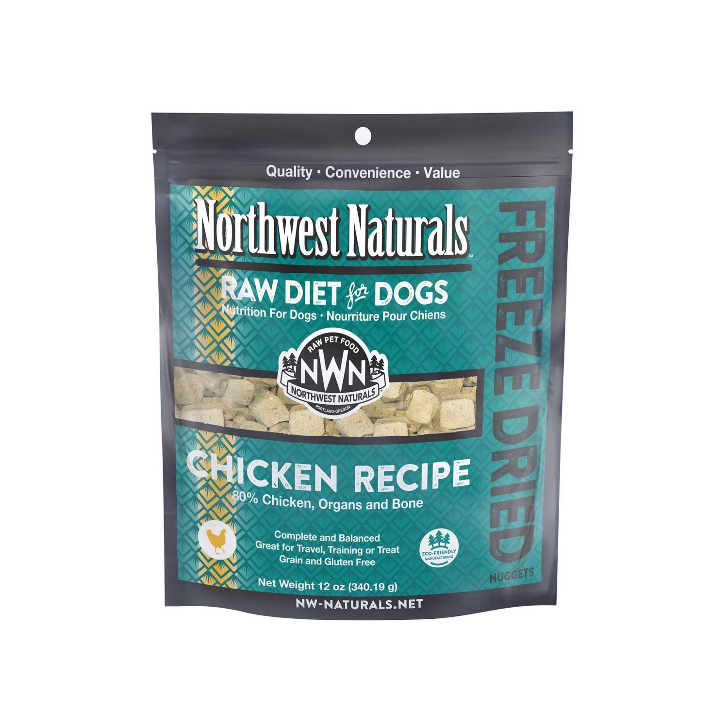 Northwest Naturals Freeze-Dried Nuggets Raw Dog Food - Healthber