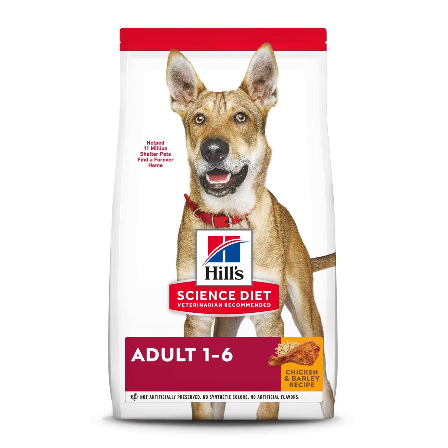 Hill’s Science Diet Adult Chicken & Barley Dry Dog Food - Healthber
