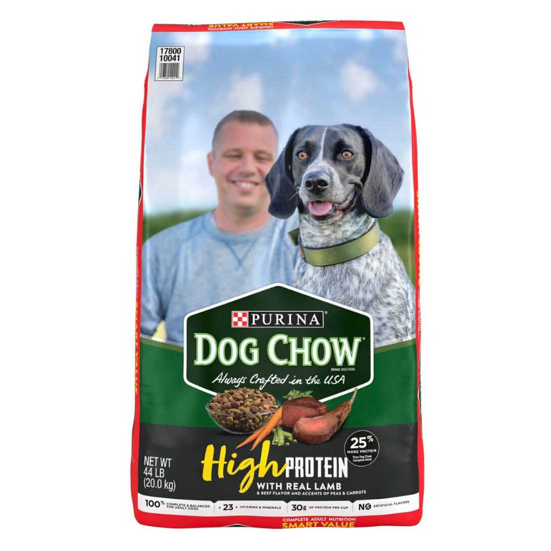 Purina Dog Chow High Protein Dry Dog Food With Real Lamb & Beef Flavor - Healthber