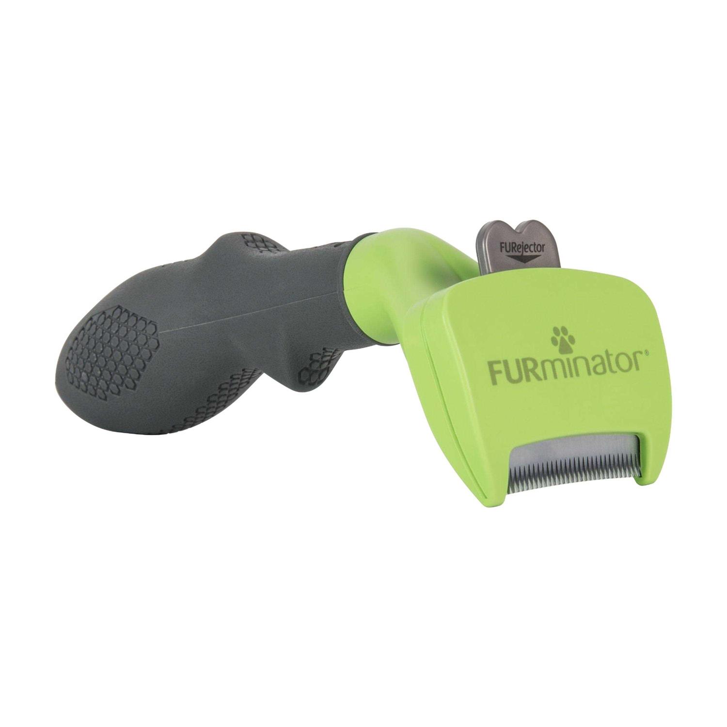 FURminator Deshedding Tool Long Hair for Dogs Small - Healthber