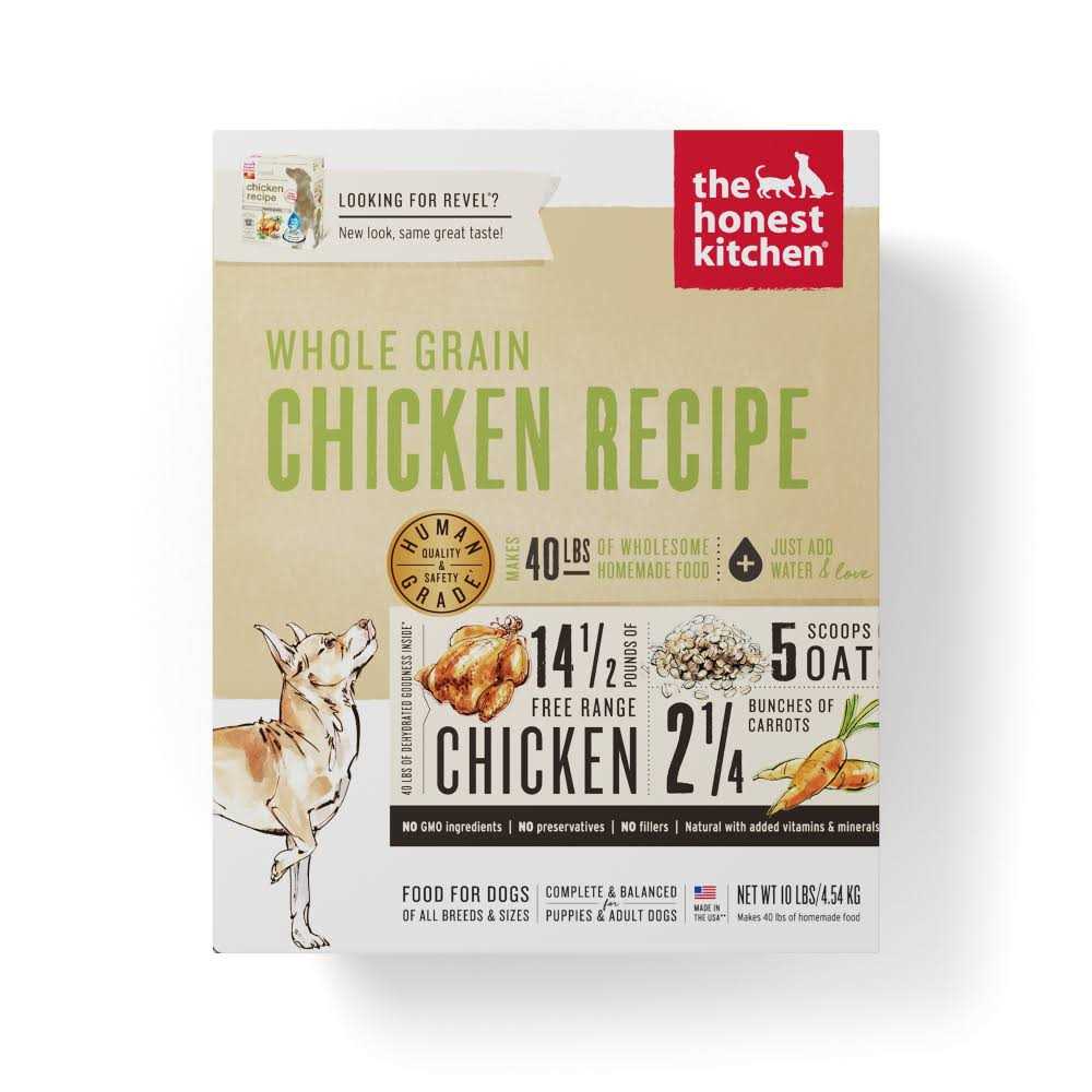 The Honest Kitchen Dehydrated Whole Grain Chicken Dog Food - Healthber