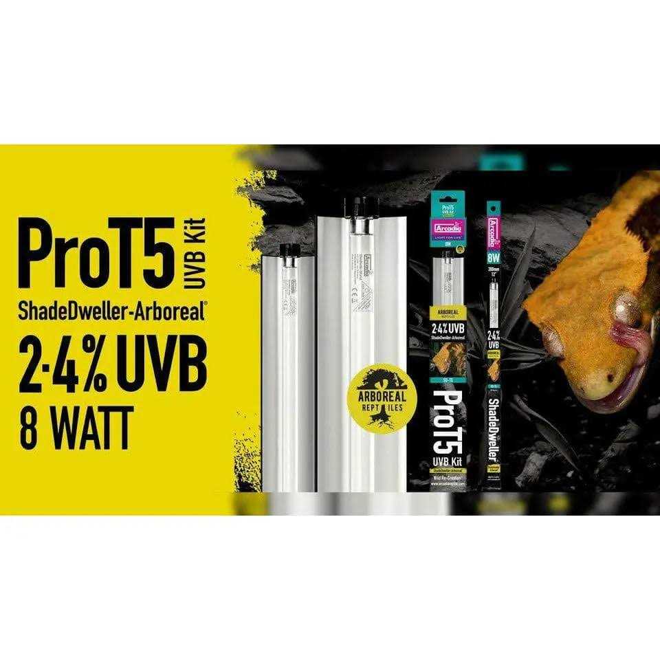 Arcadia ShadeDweller Pro Arboreal T5 UVB Kit - Healthber