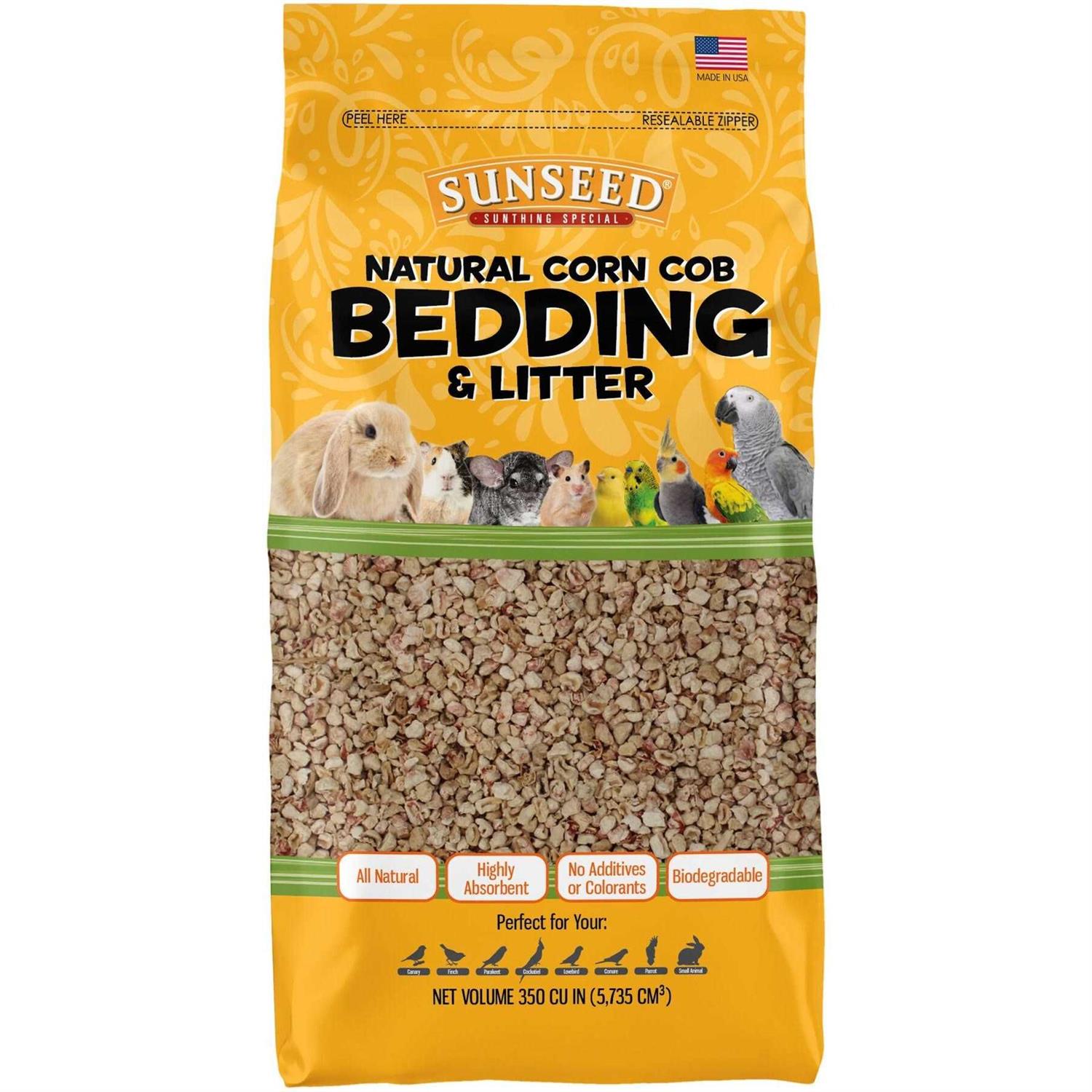 Sunseed Natural Corn Cob Bedding - Healthber