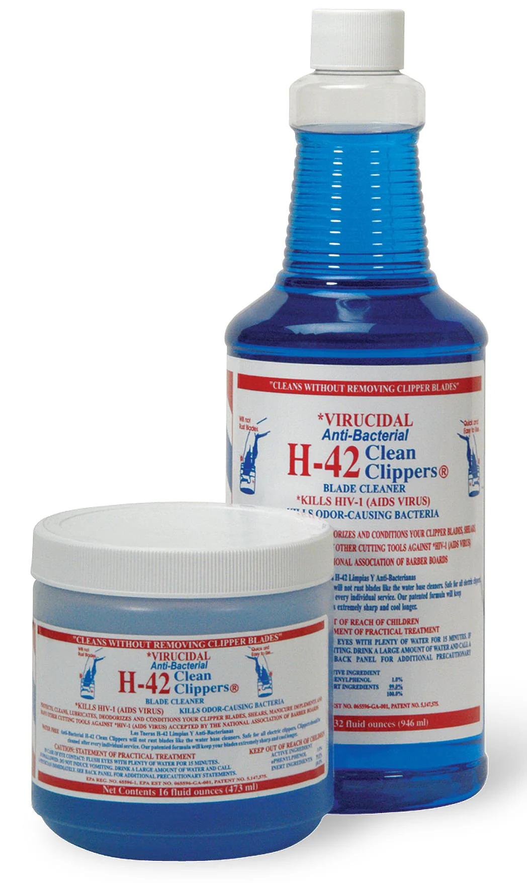 H-42 Clean Clippers Anti-Bacterial Blade Cleaner - Healthber