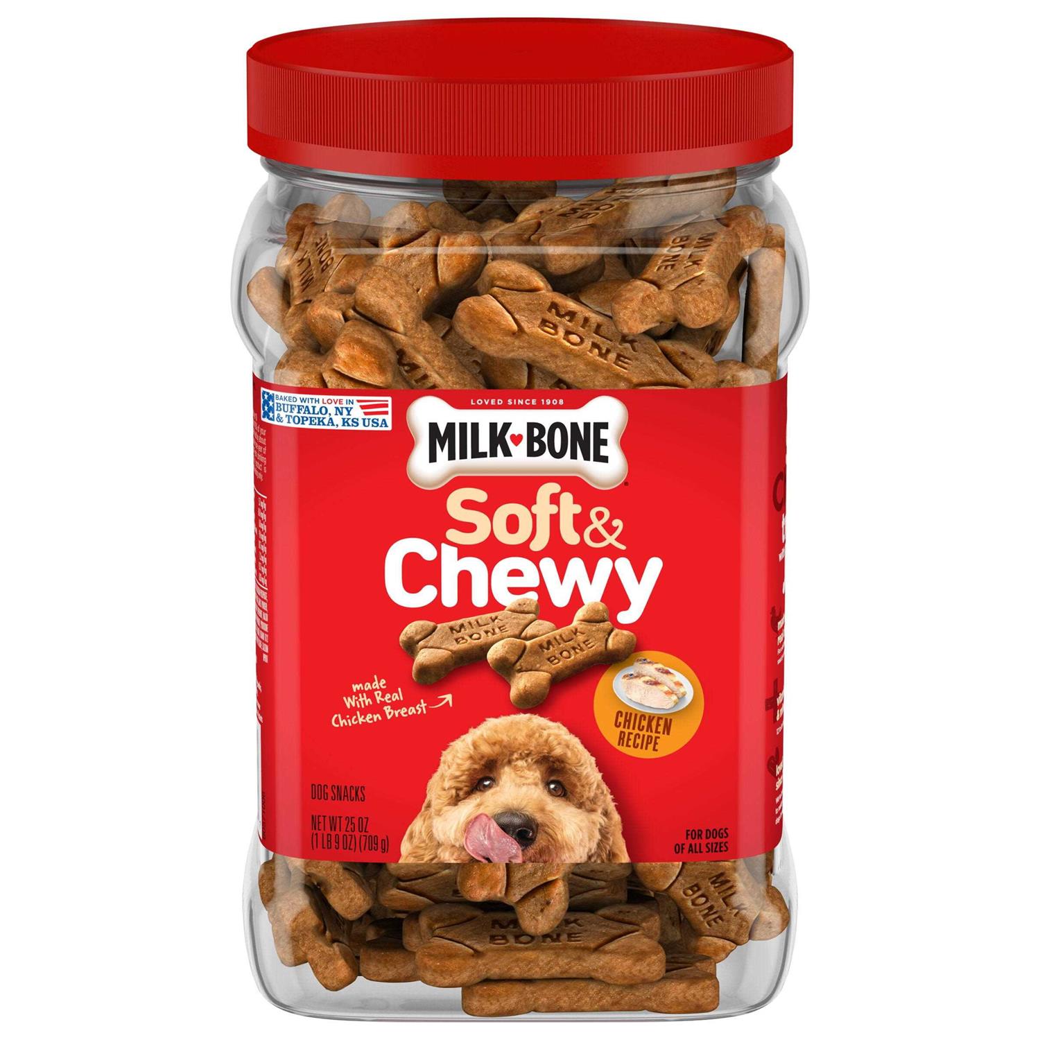 Milk-Bone Soft & Chewy Dog Treats Chicken - Healthber