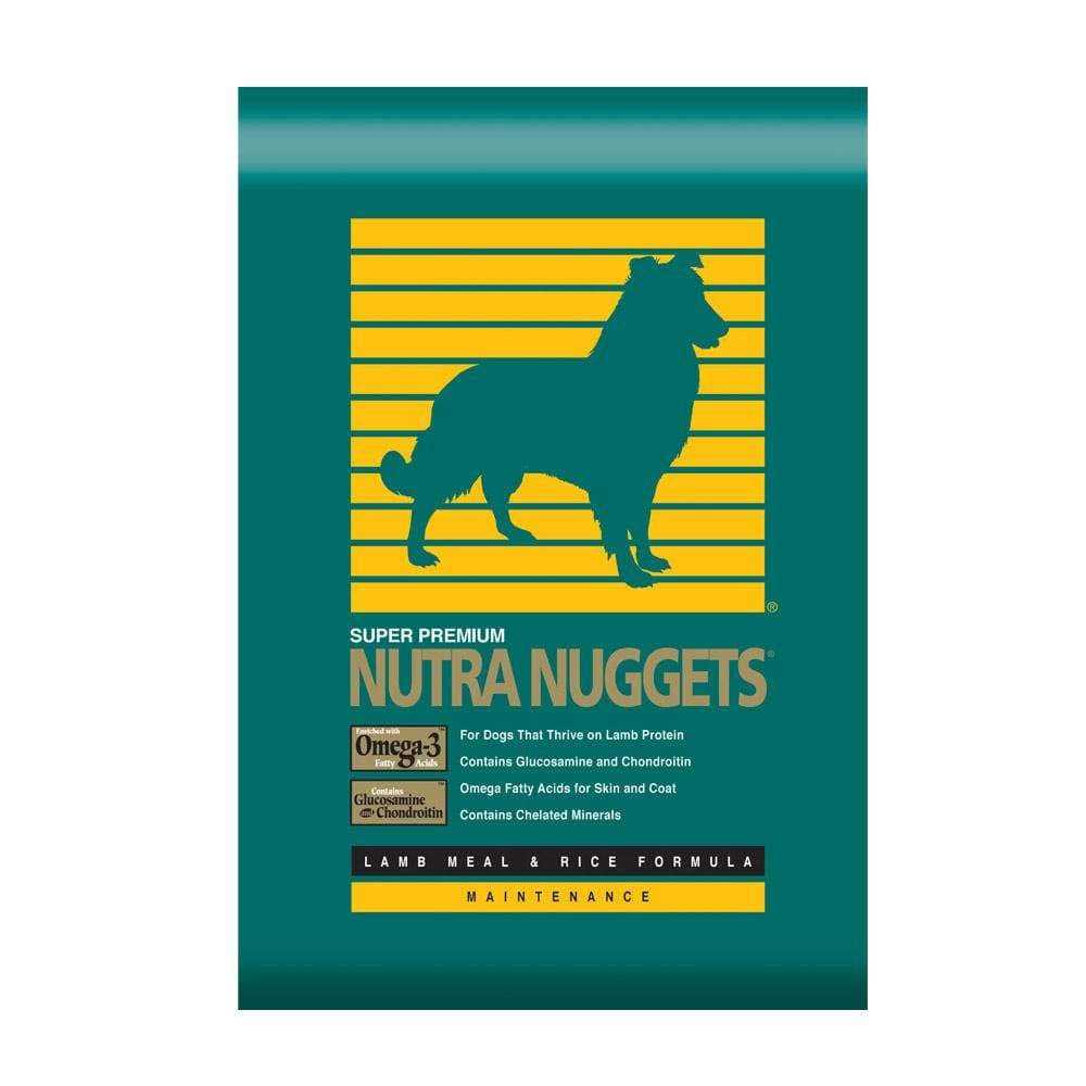 Nutra Nuggets Lamb & Rice Dog Food - Healthber