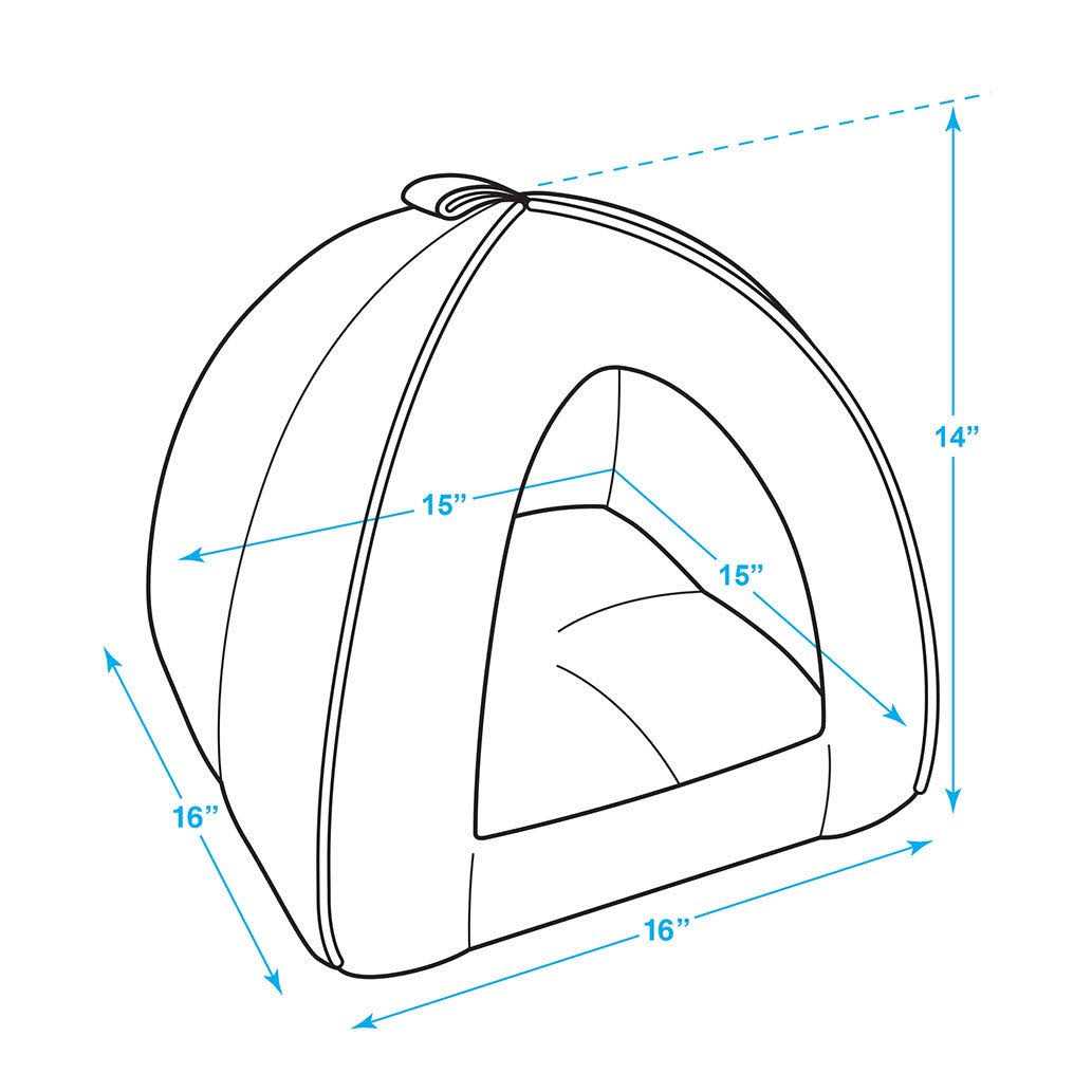 Pet Tent Soft Bed for Dog and Cat by Best Pet Supplies - Healthber