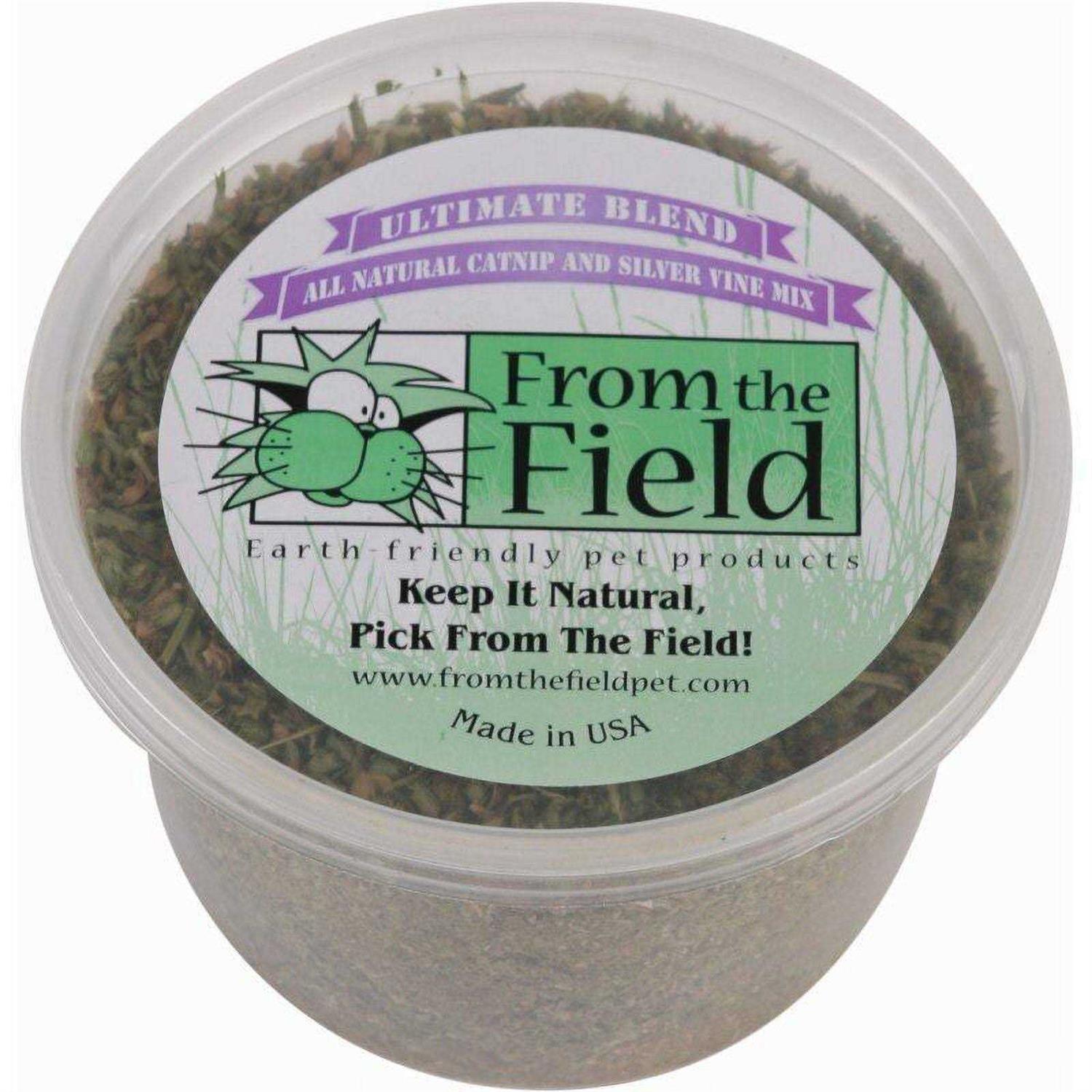 From The Field Silver Vine Catnip Mix Ultimate Blend Tub - Healthber
