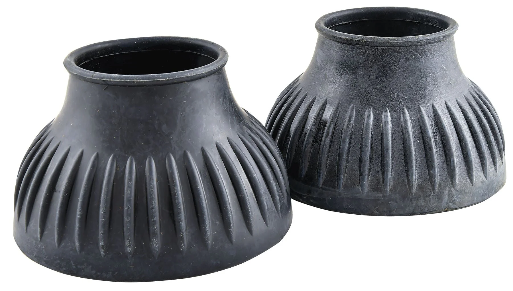 Shires Slide-On Ribbed Bell Boots - Healthber