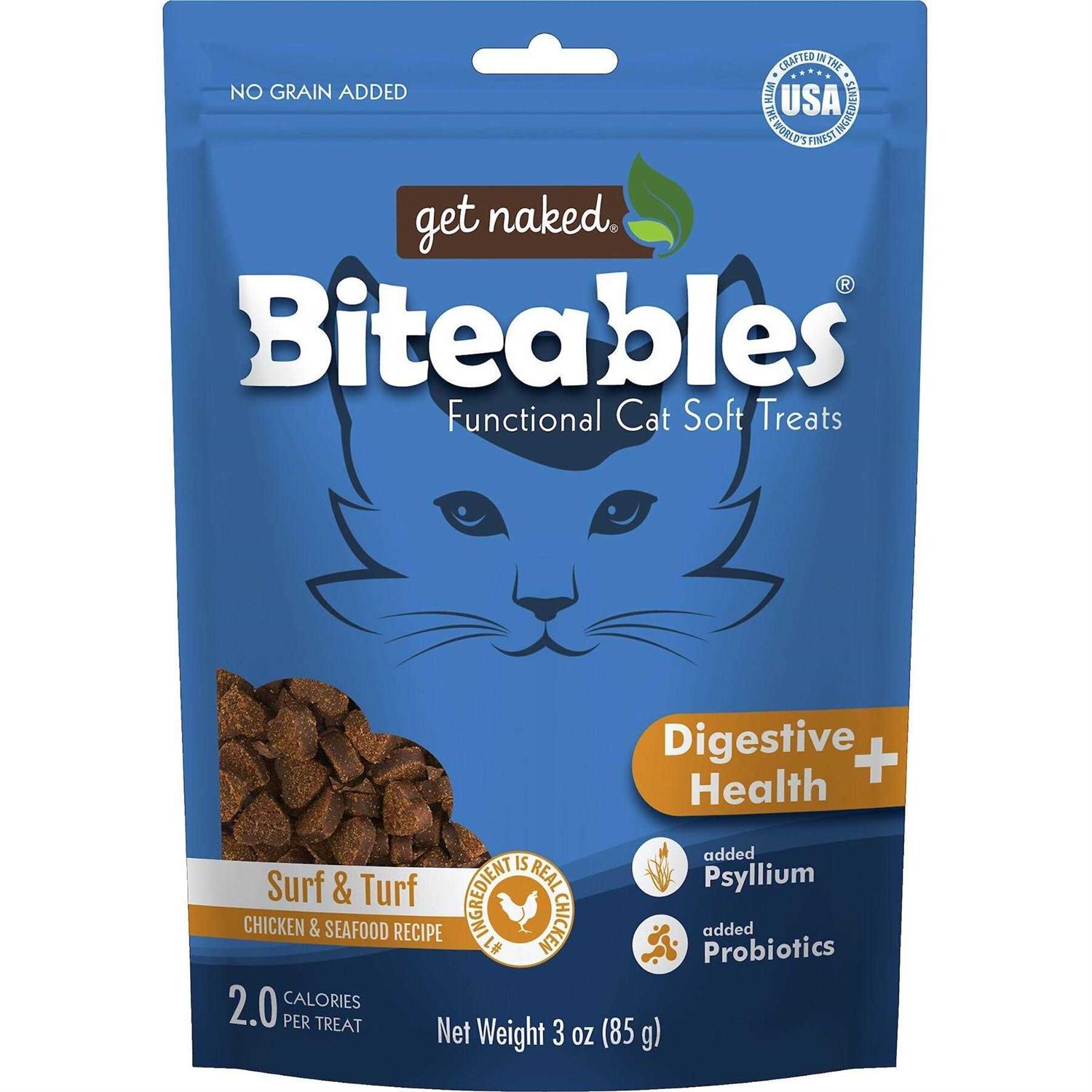 Get Naked Health Biteables Soft Cat Treats Flavor - Healthber