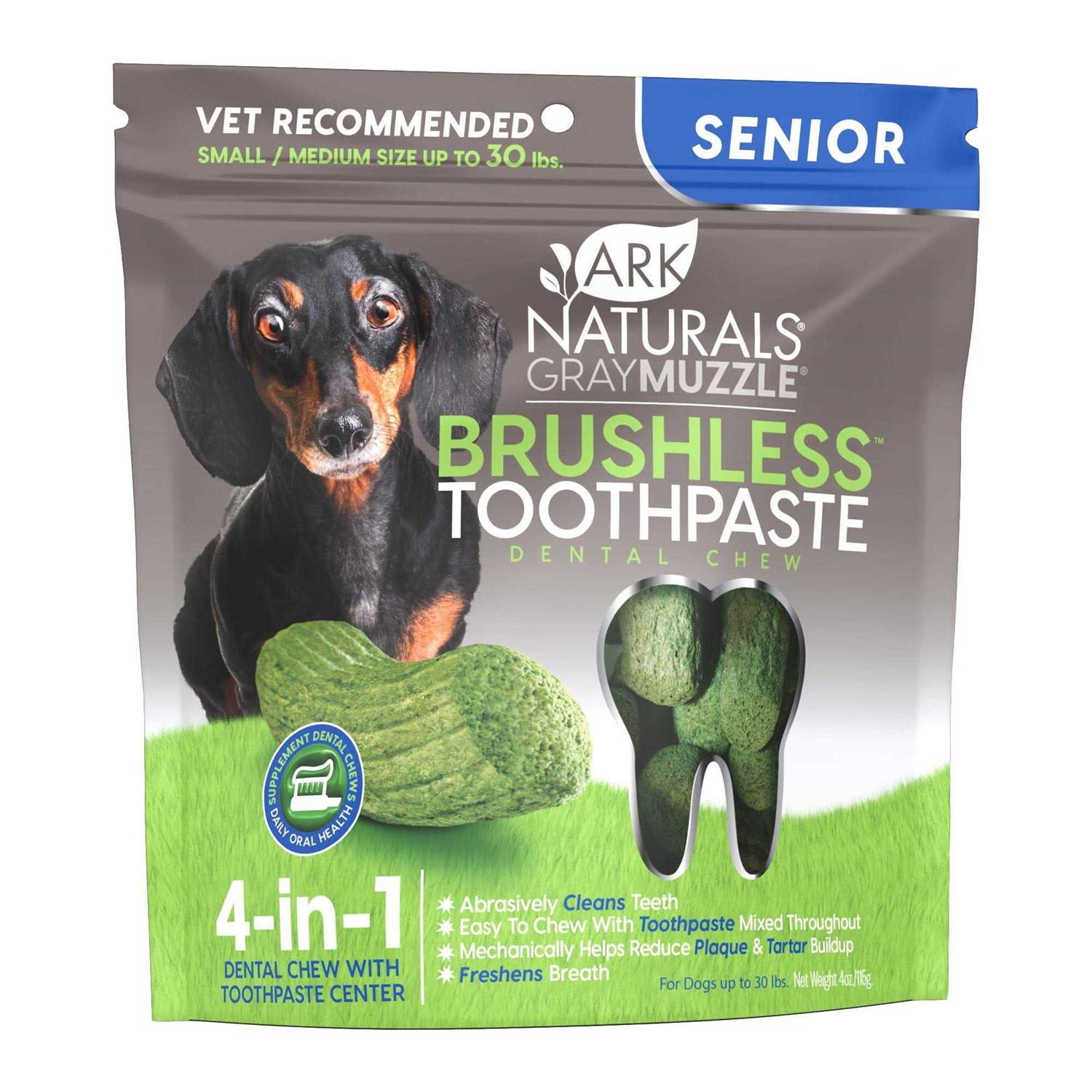 Ark Naturals Gray Muzzle Brushless Toothpaste Small/Medium - Healthber