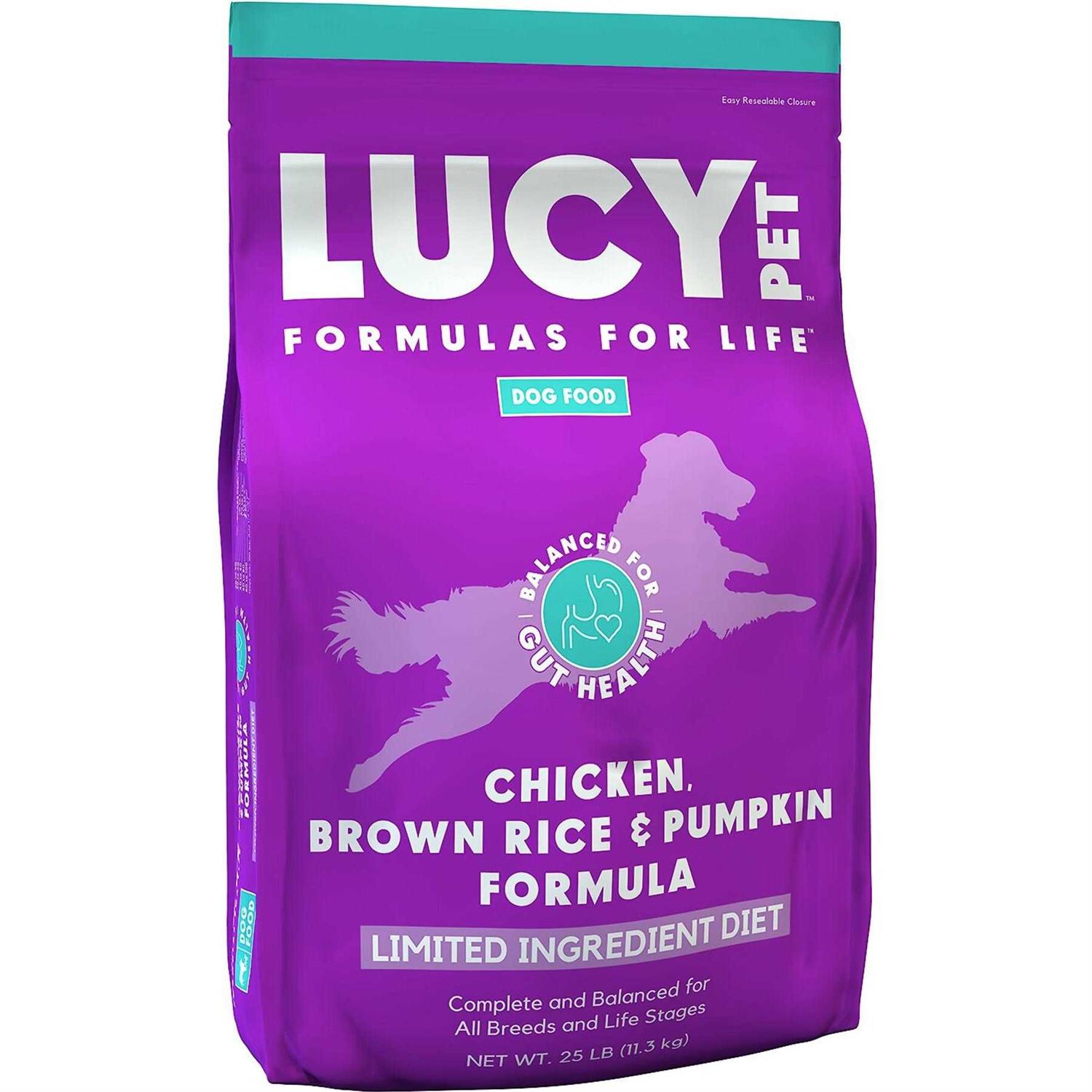 Lucy Pet Formula for Life Chicken Brown Rice & Pumpkin Dry Dog Food - Healthber
